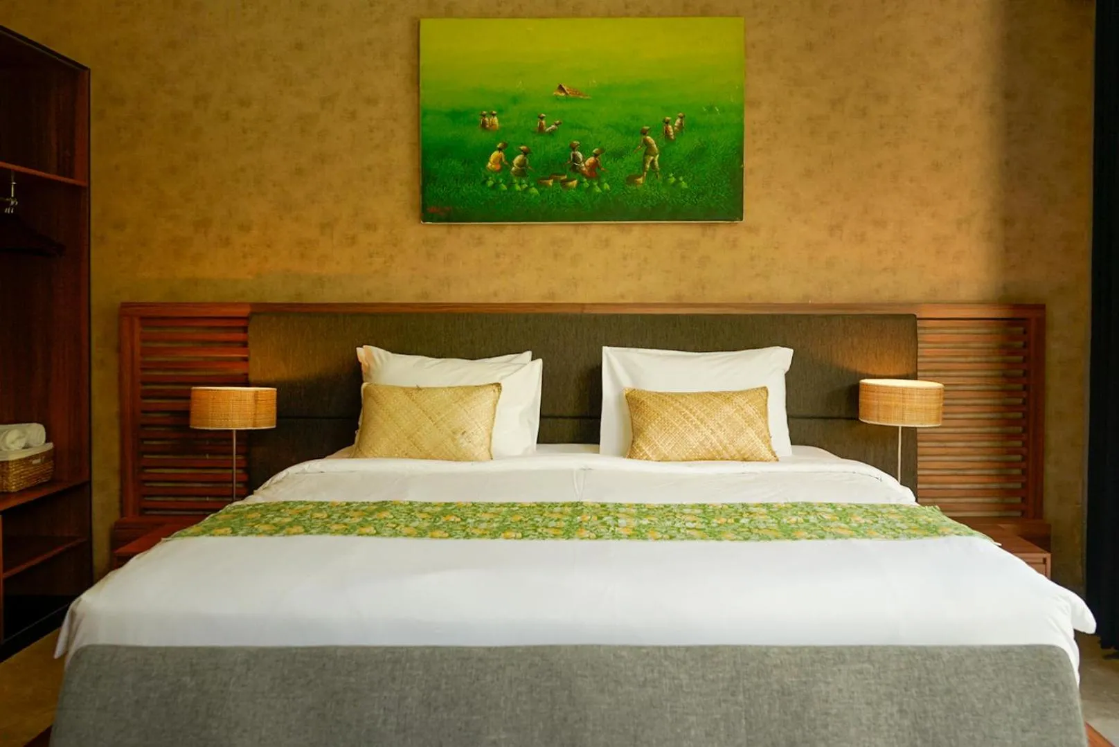 Bed in Villa Mama 1 Ubud