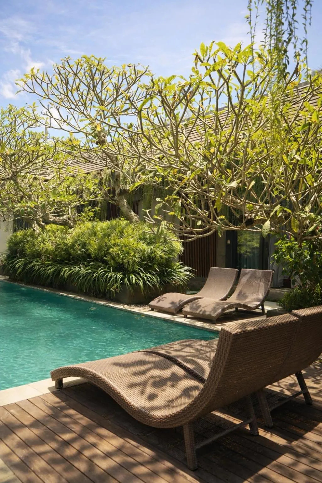Pool view in Villa Mama 1 Ubud