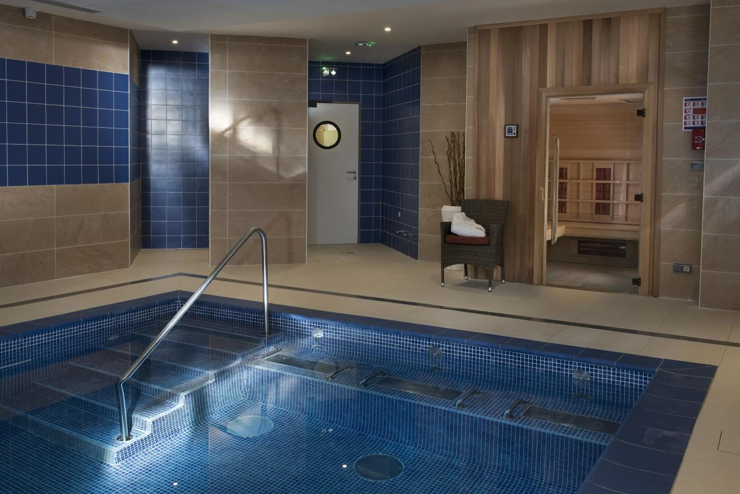 Sauna in Domitys Le Ruban d'Azur résidence services séniors