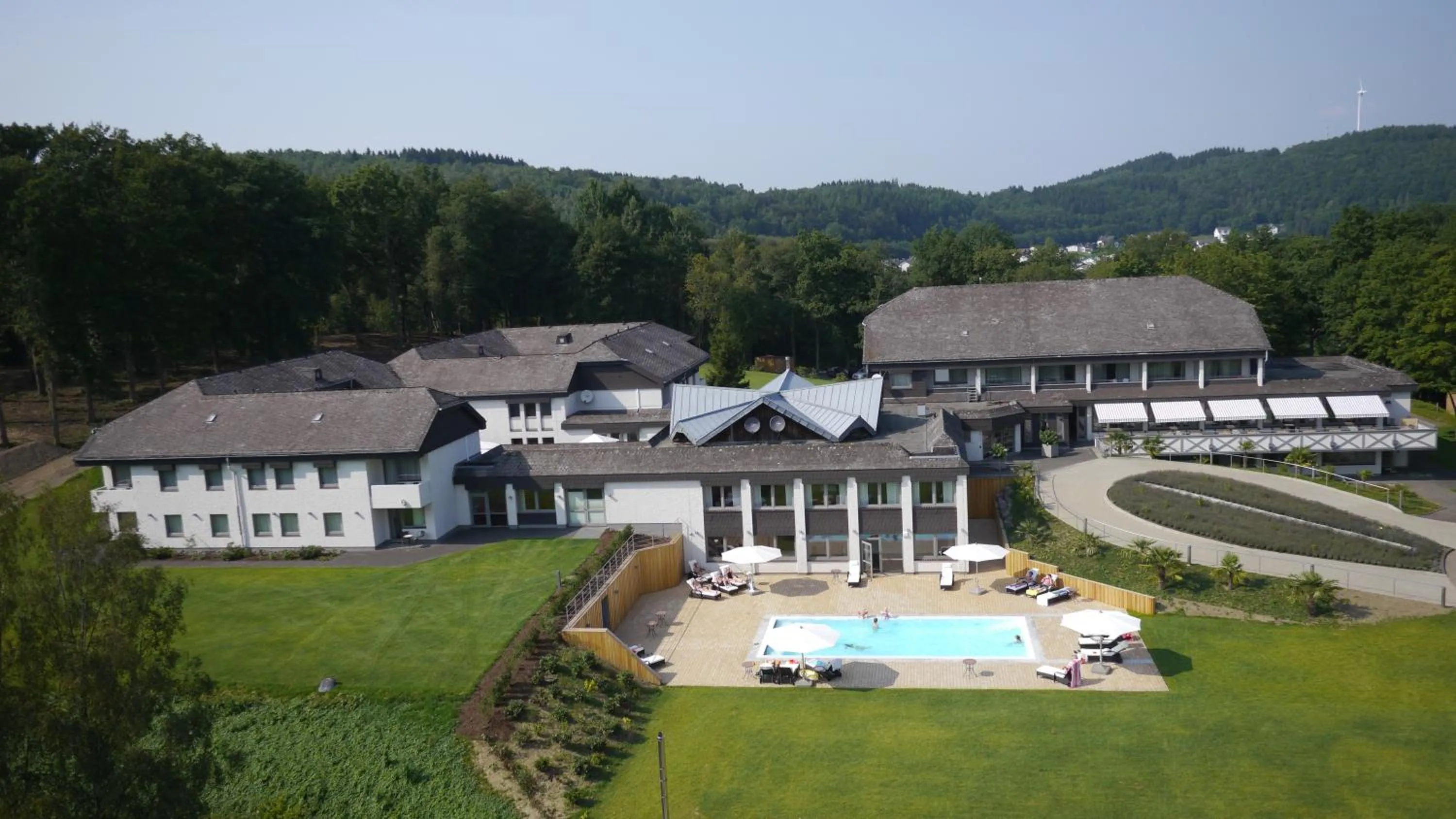 Bird's eye view in Hotel Diehlberg