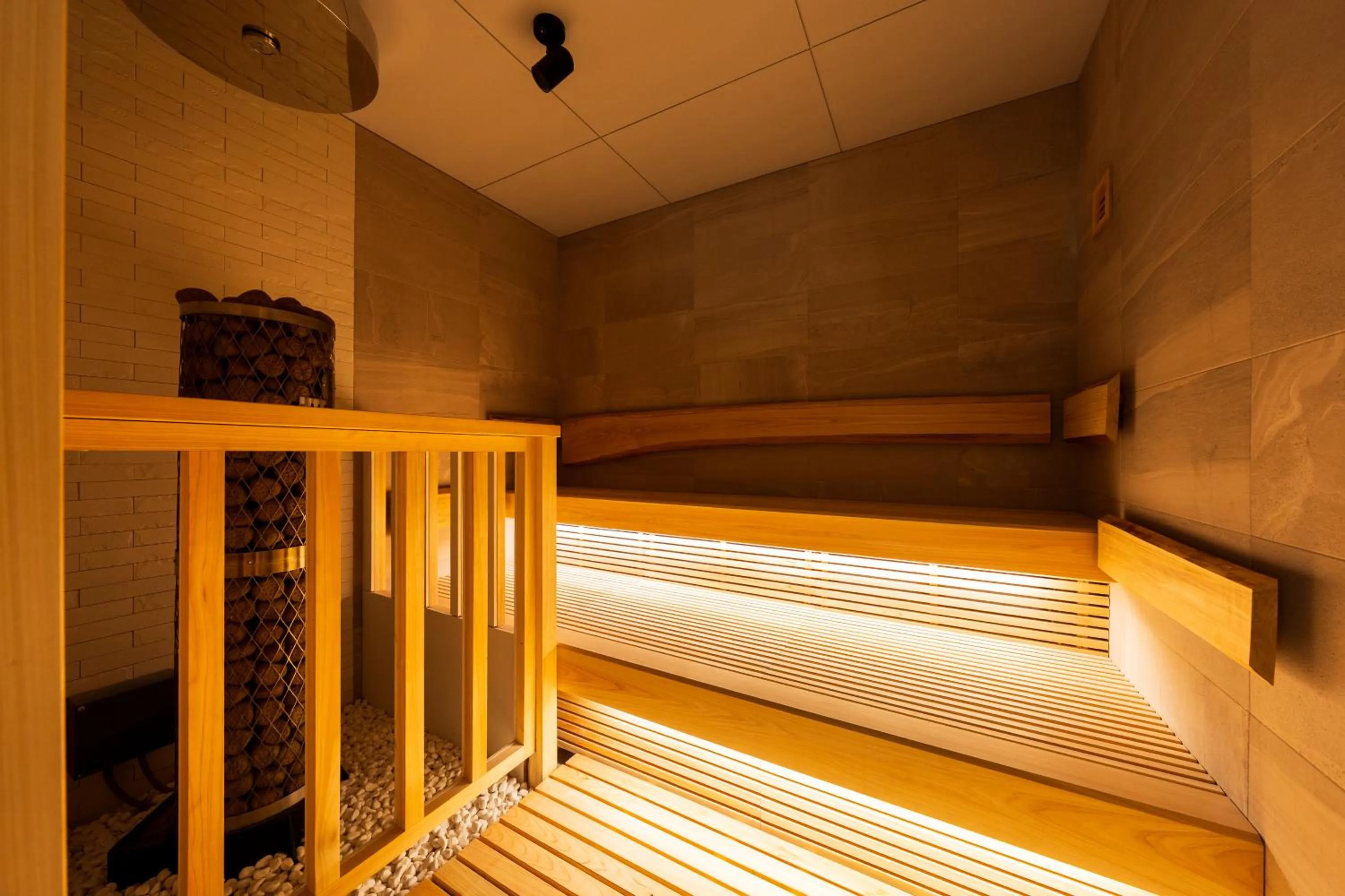 Sauna in Hotel Meguri