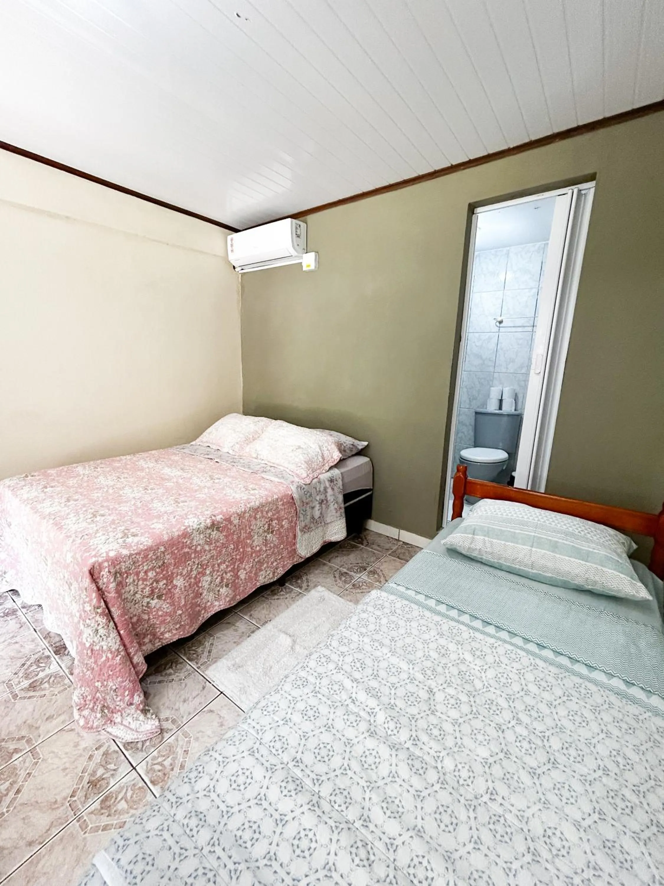 Bed in Pousada Toca da Ilha