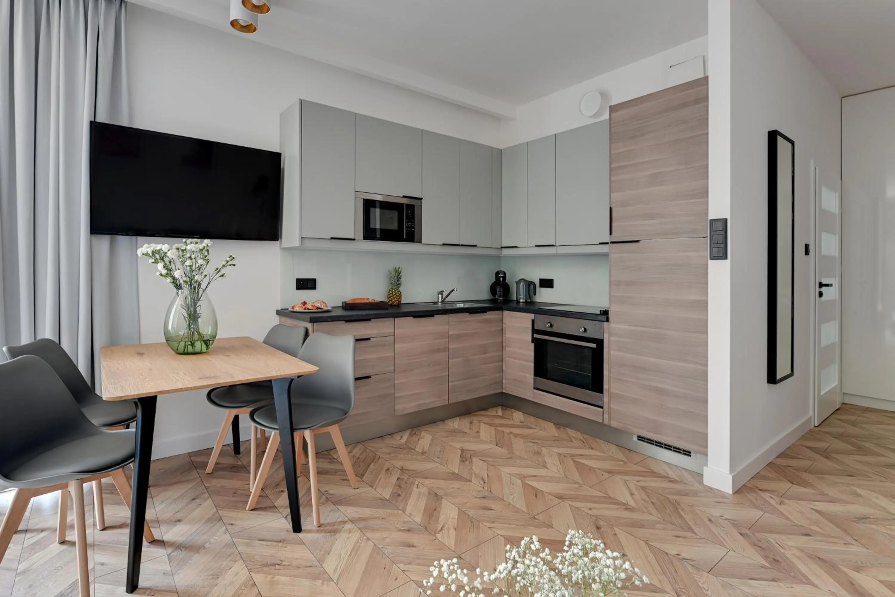 Kitchen or kitchenette in Old Town by Welcome Apartment