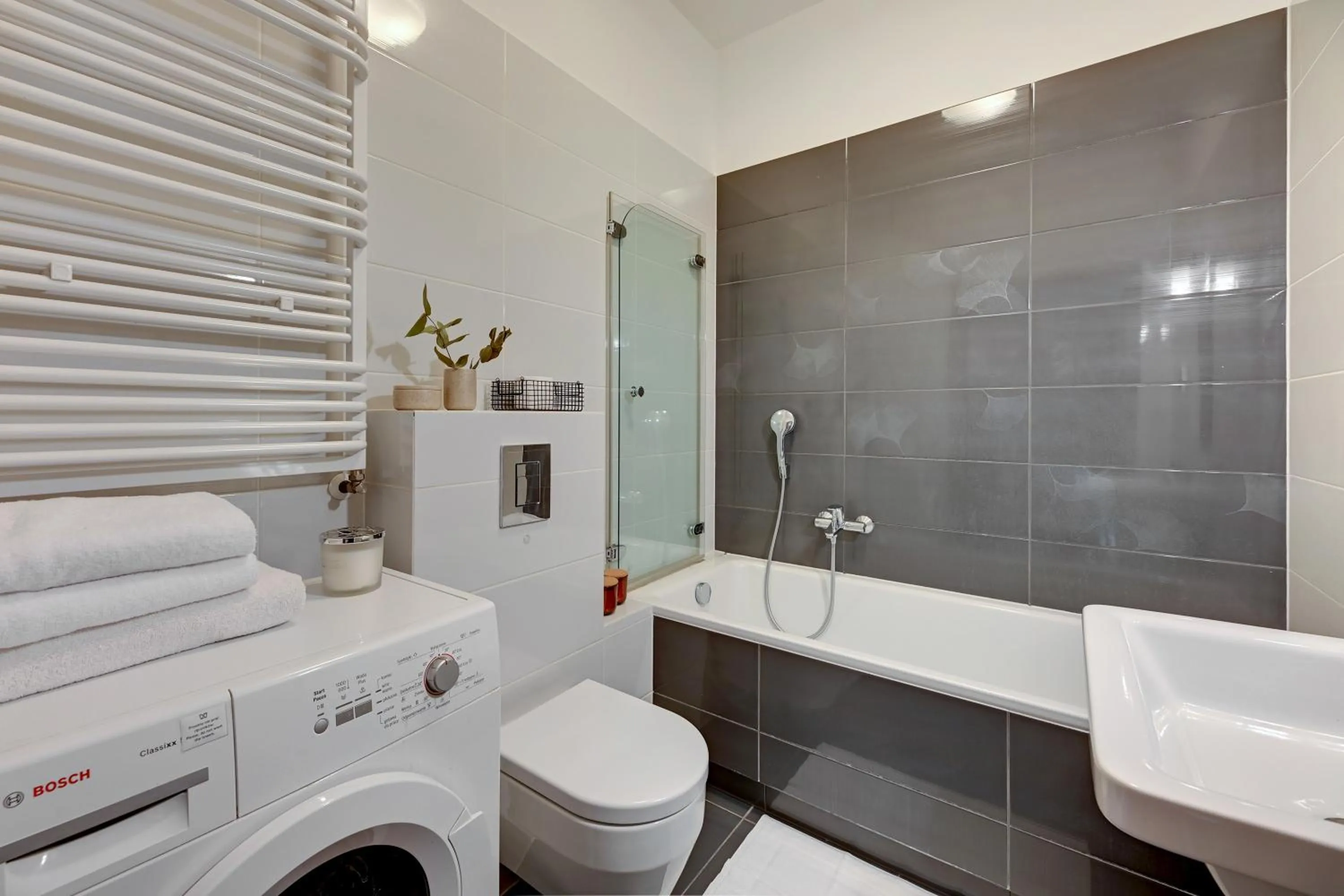 Toilet in Old Town by Welcome Apartment