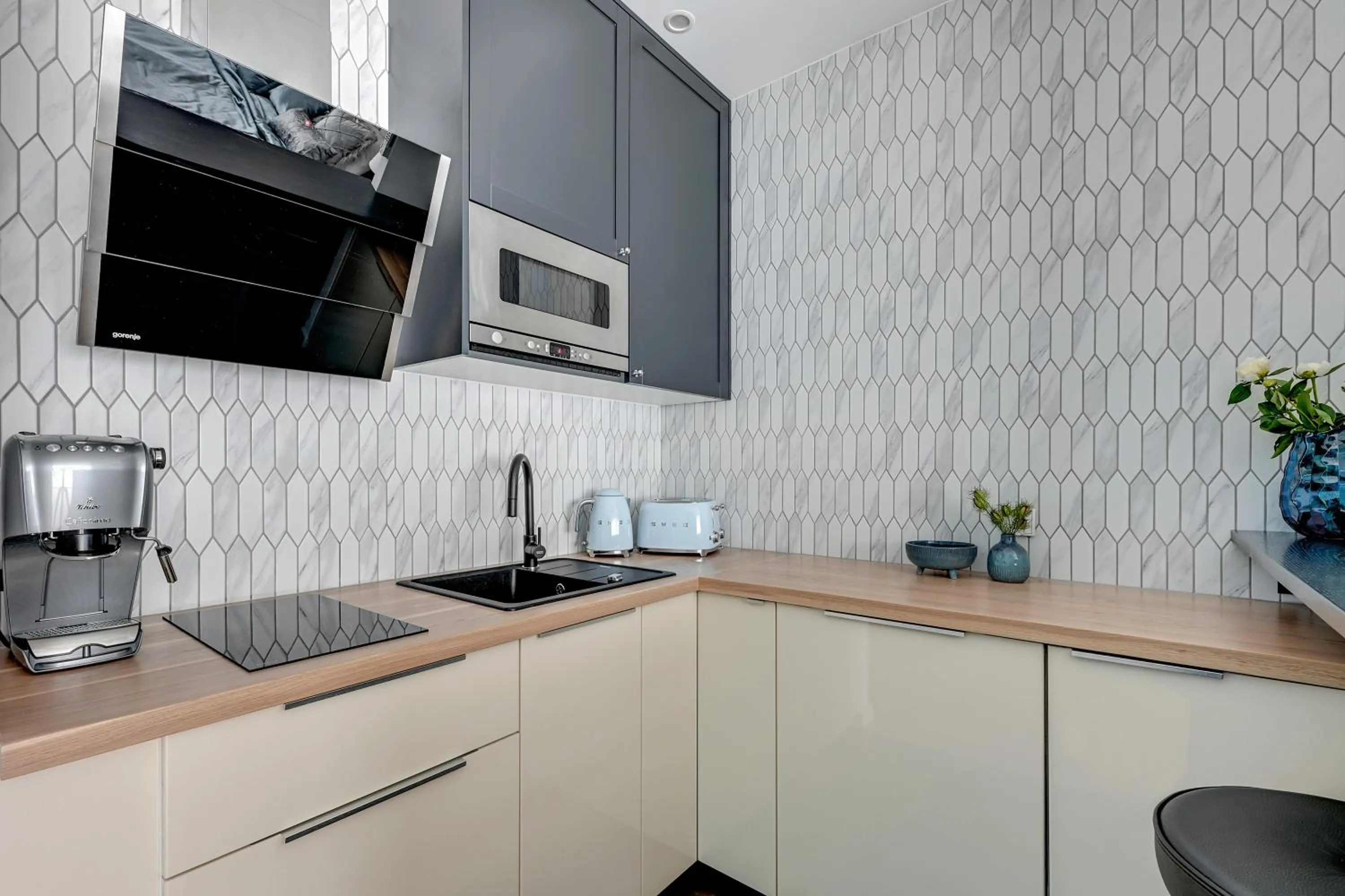 Kitchen or kitchenette in Old Town by Welcome Apartment