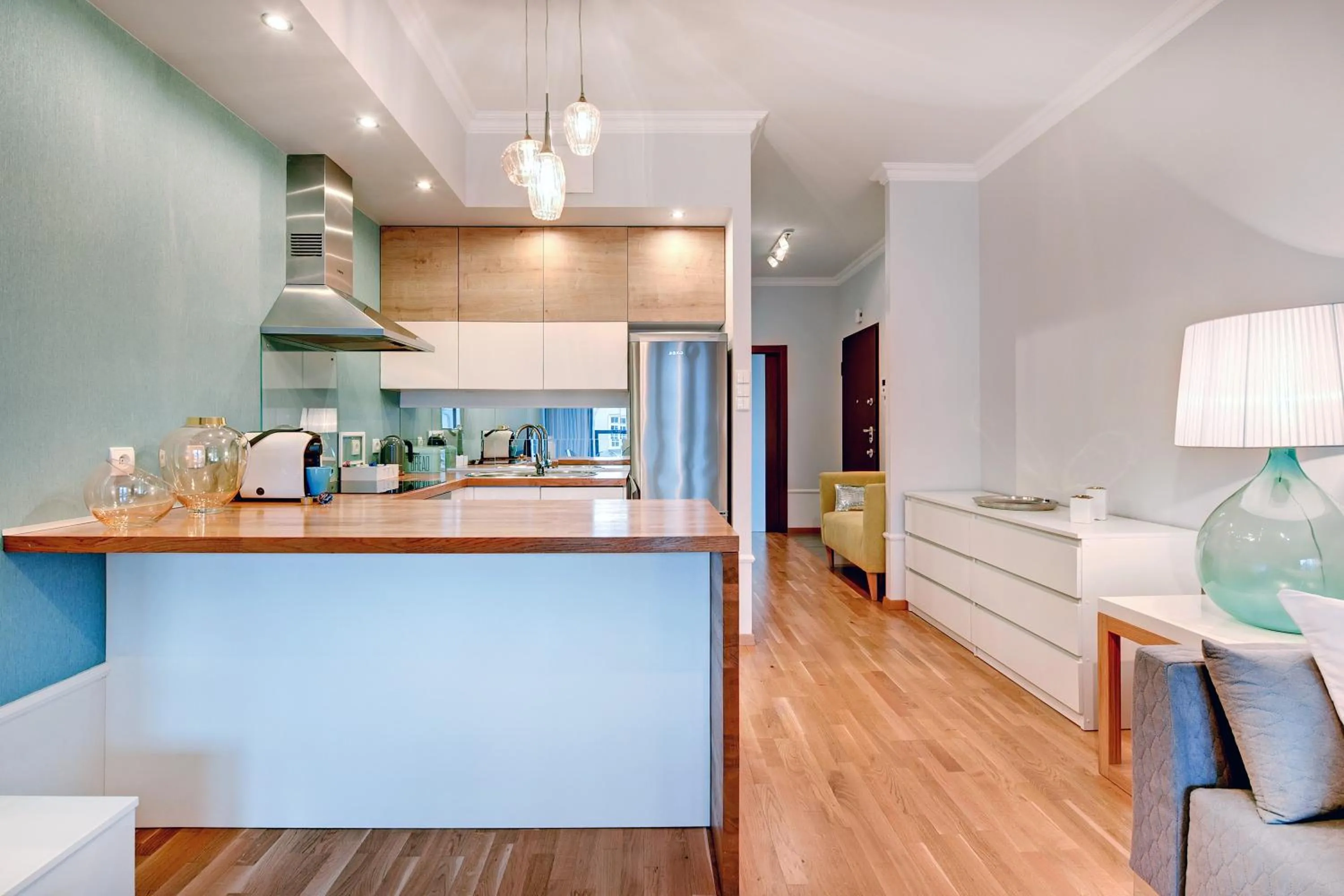 Kitchen or kitchenette in Old Town by Welcome Apartment