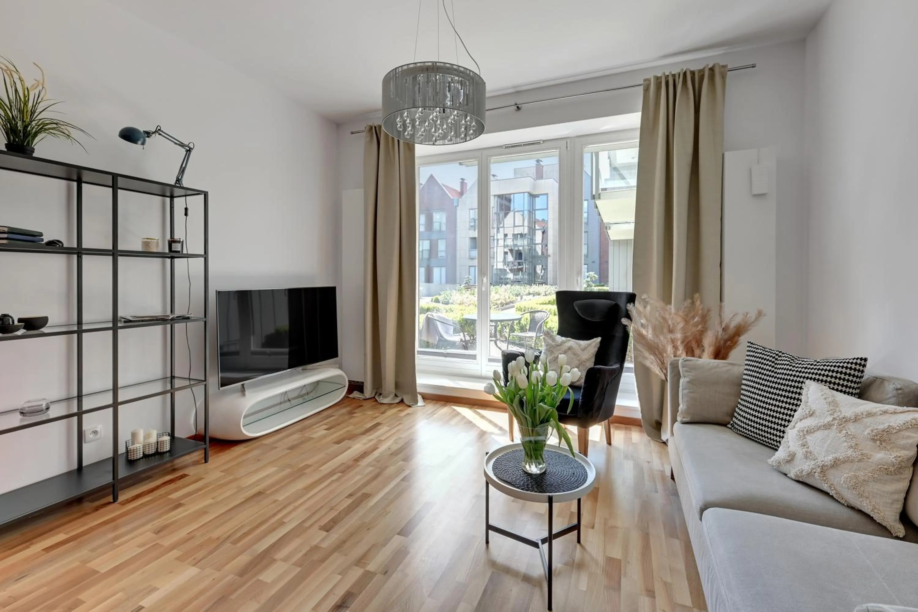 Living room in Old Town by Welcome Apartment