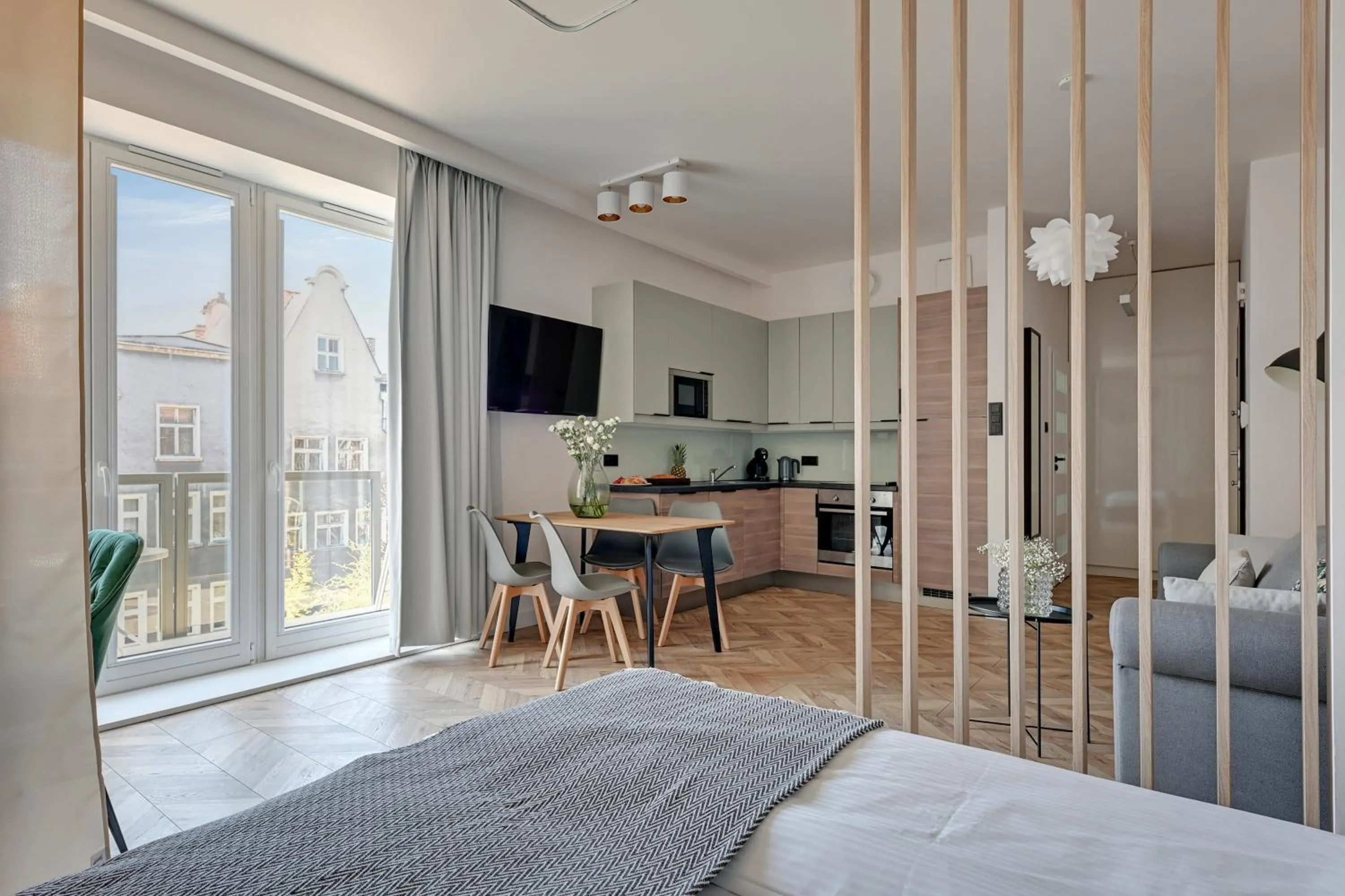 Kitchen or kitchenette in Old Town by Welcome Apartment