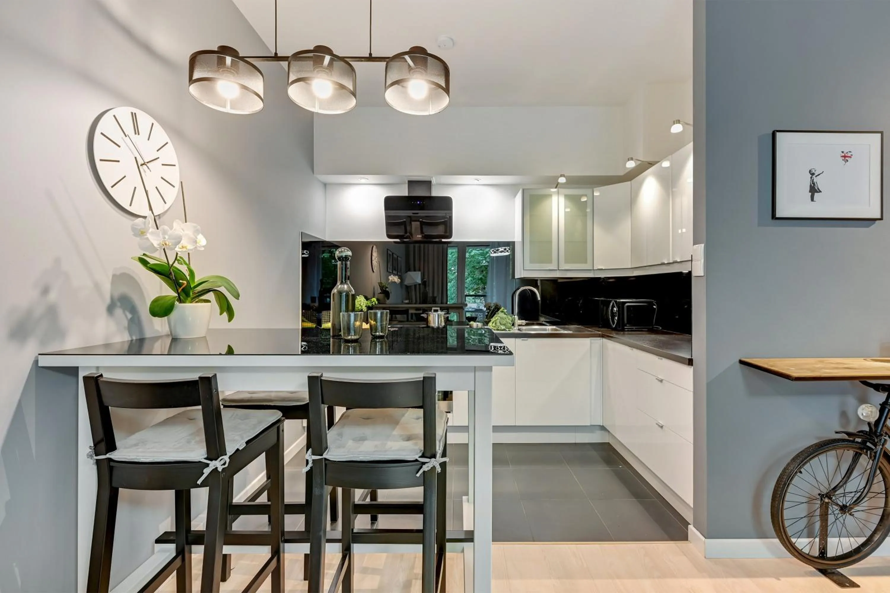 Kitchen or kitchenette in Old Town by Welcome Apartment