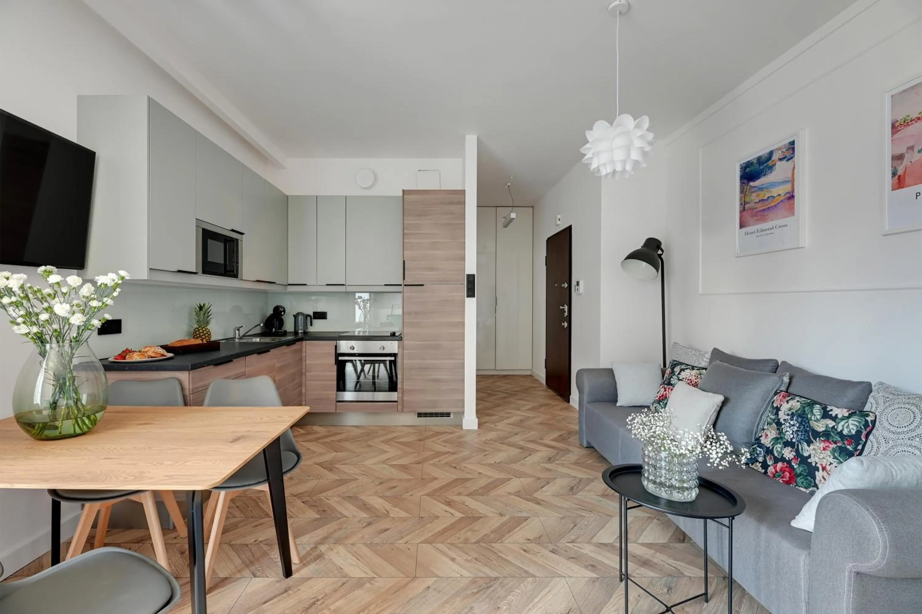Kitchen or kitchenette in Old Town by Welcome Apartment