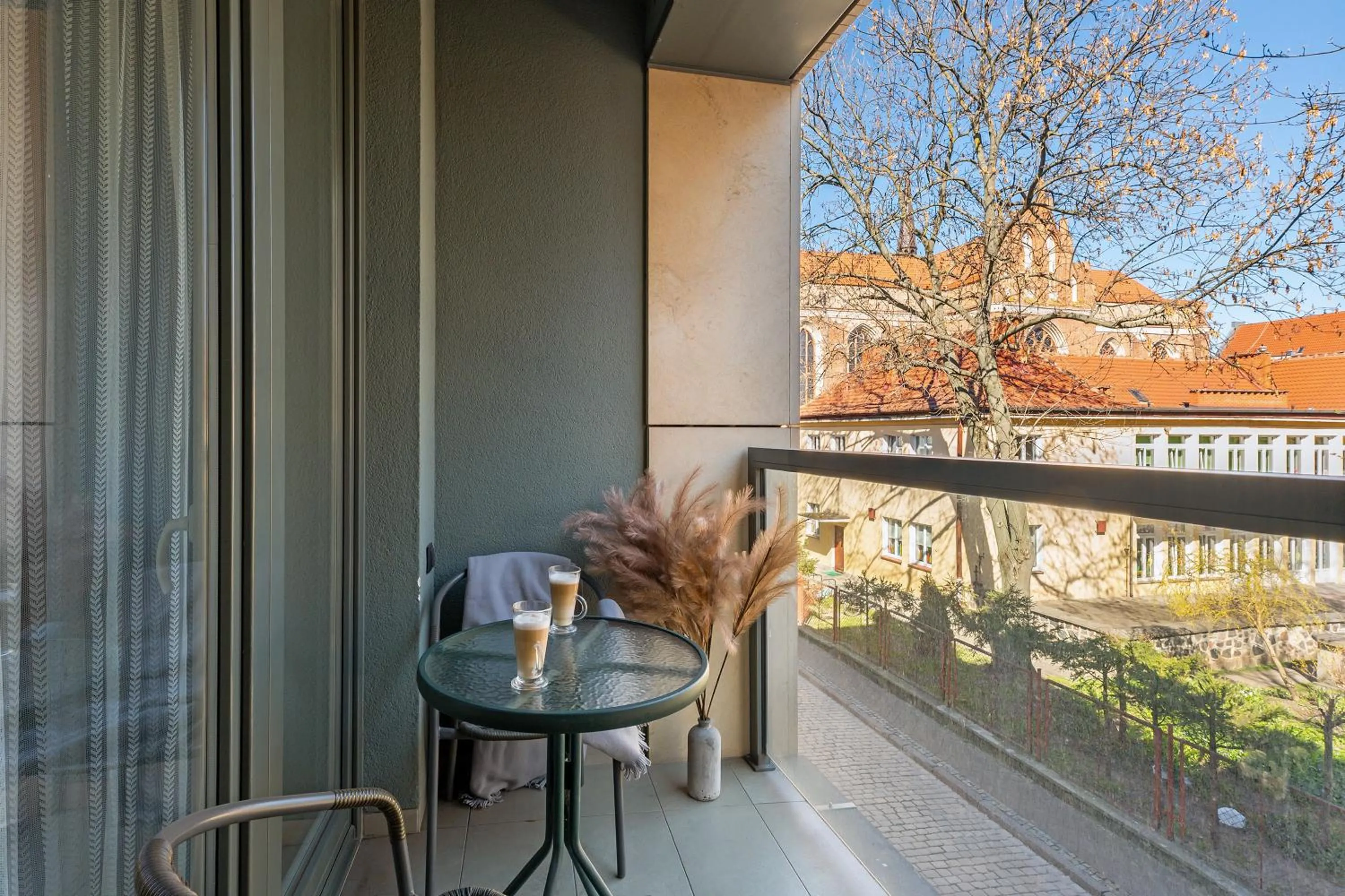 Balcony/Terrace in Old Town by Welcome Apartment