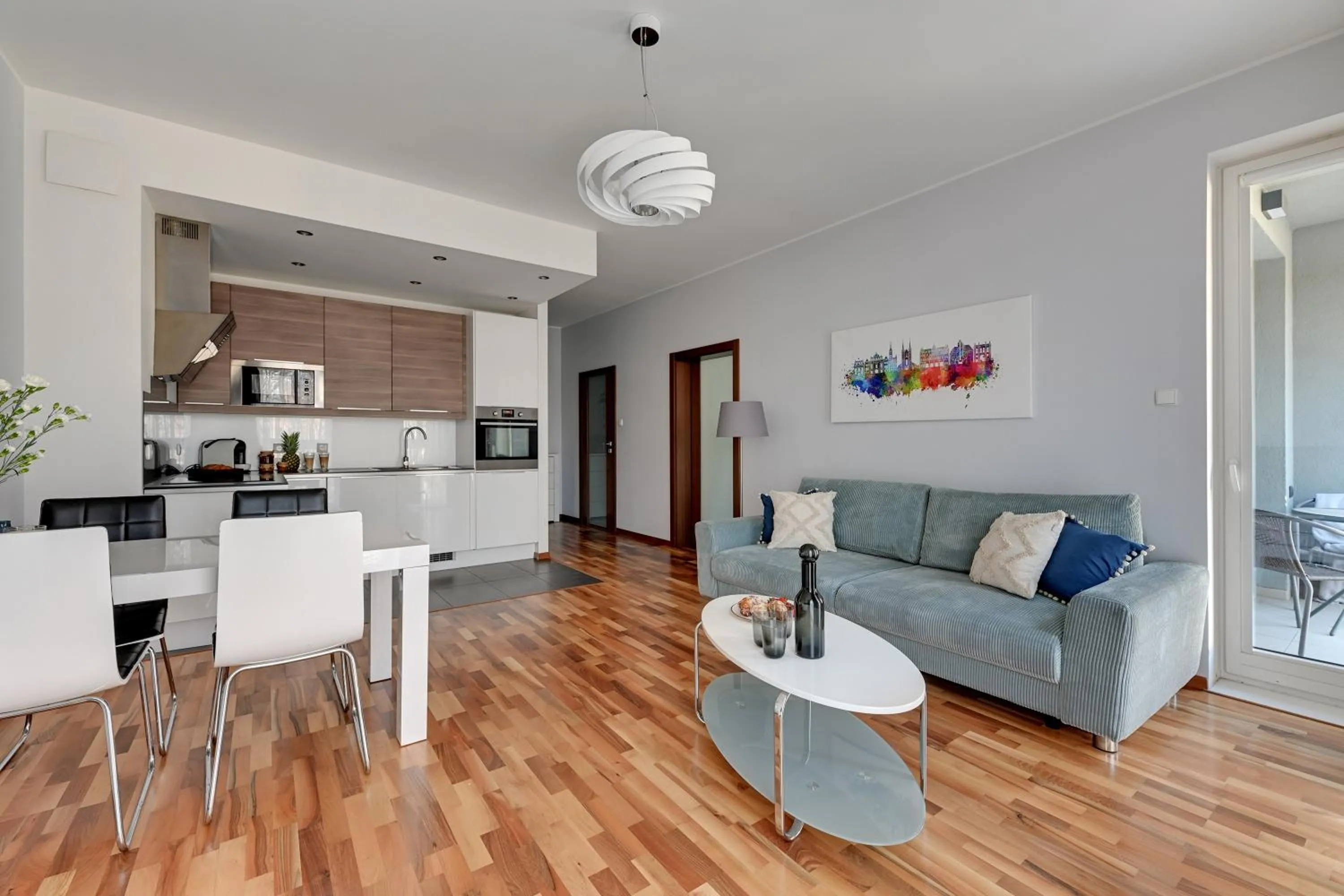 Kitchen or kitchenette in Old Town by Welcome Apartment