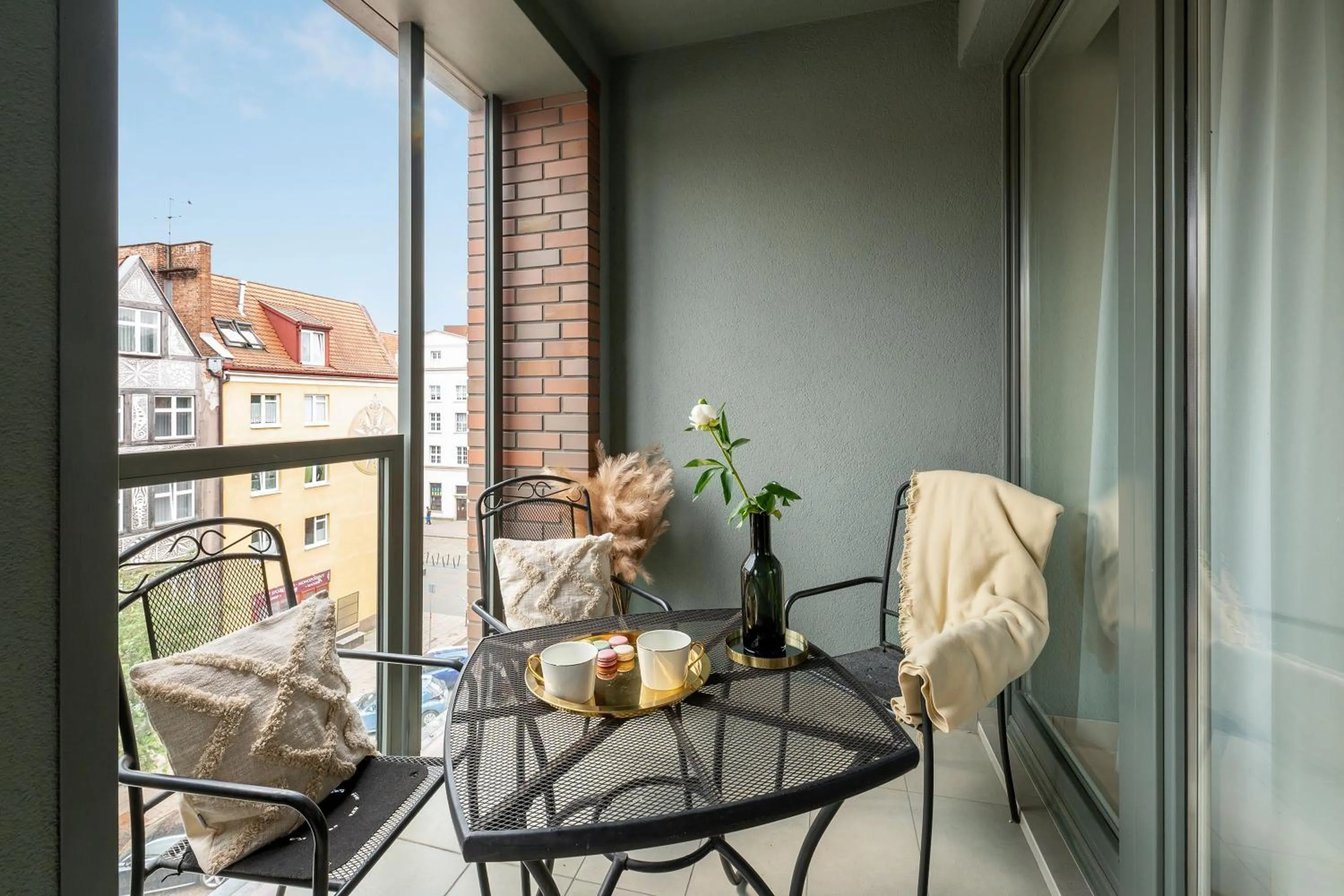 Balcony/Terrace in Old Town by Welcome Apartment