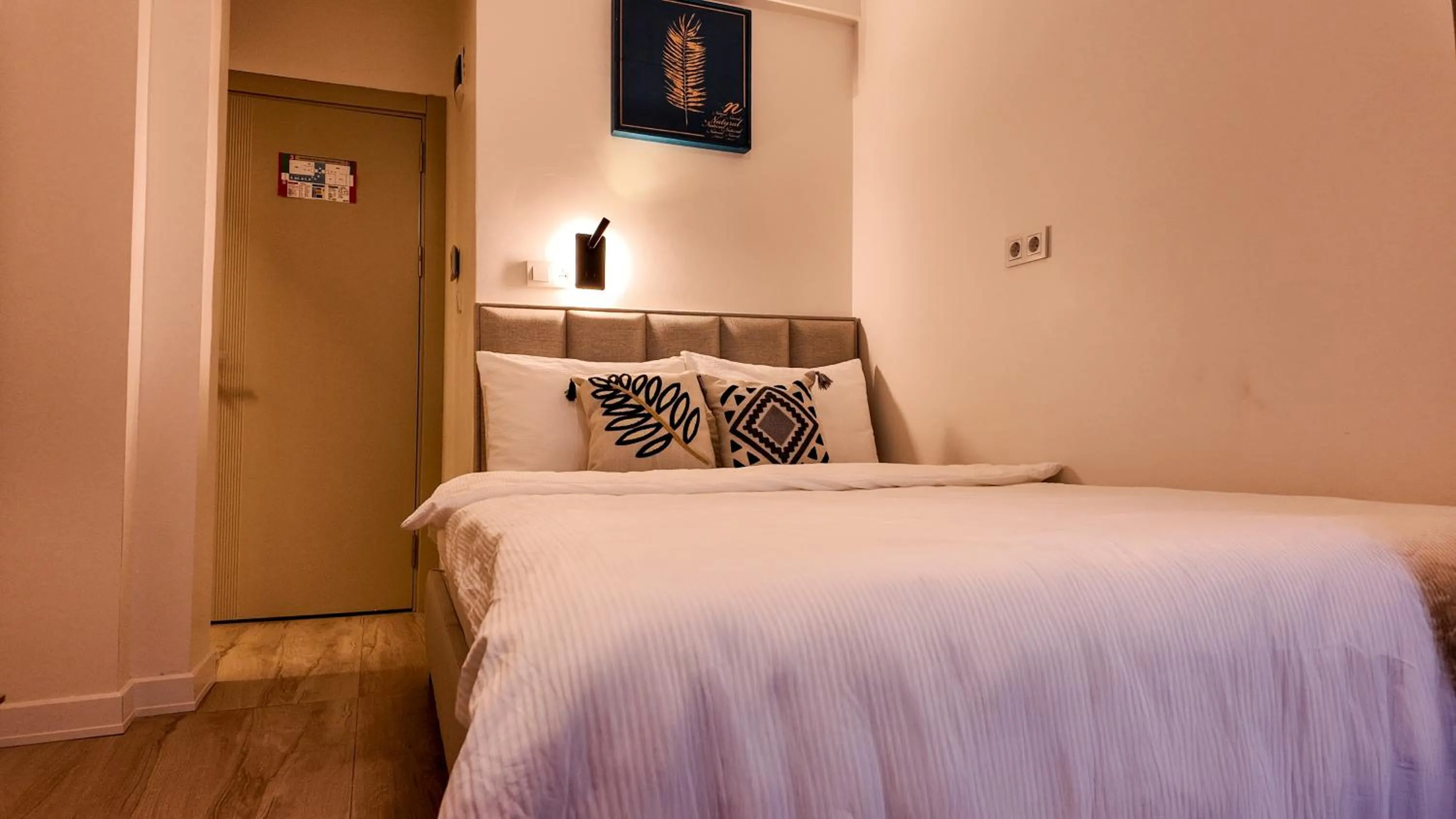 Bed in Agion Living Taksim Cihangir