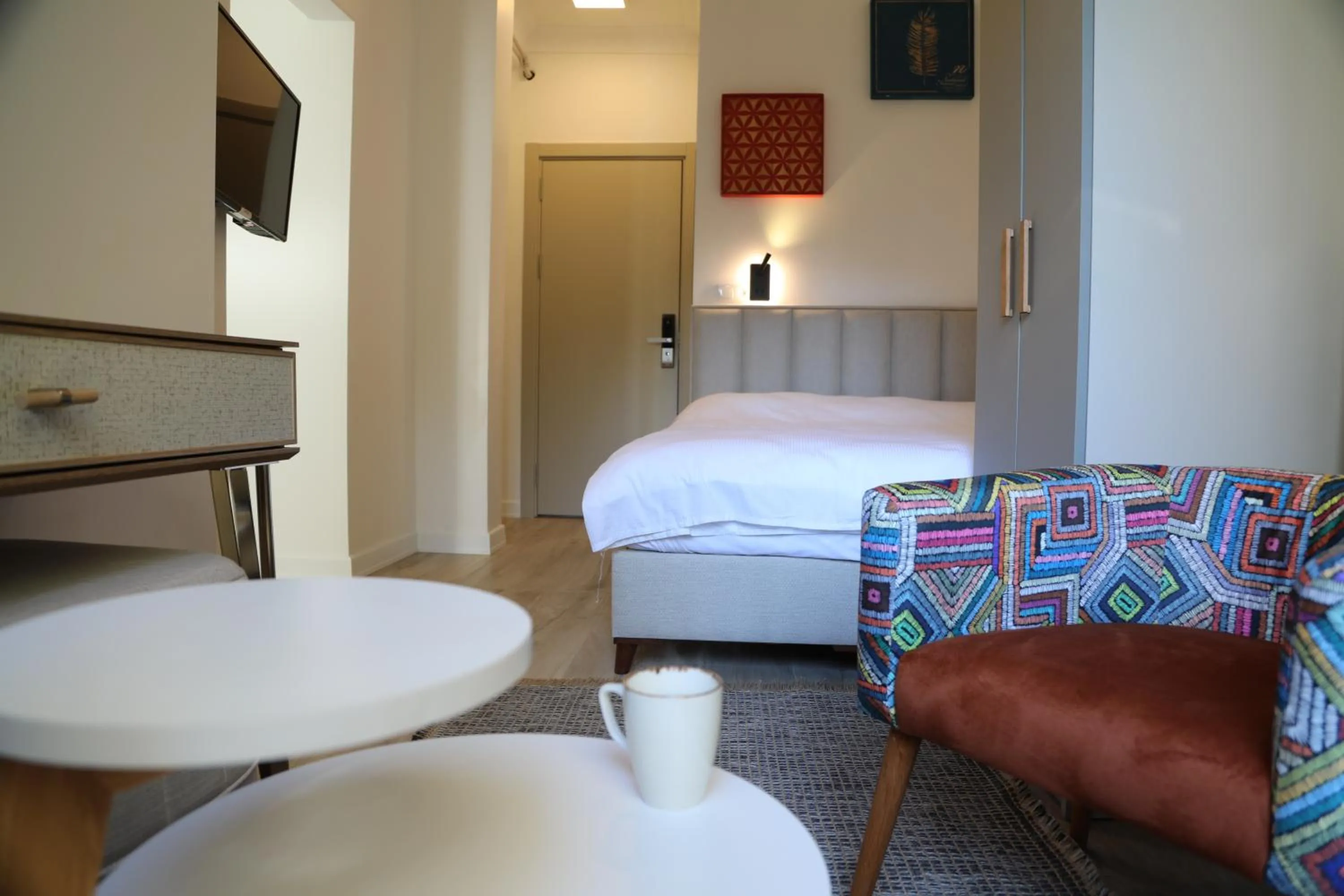 Bed in Agion Living Taksim Cihangir