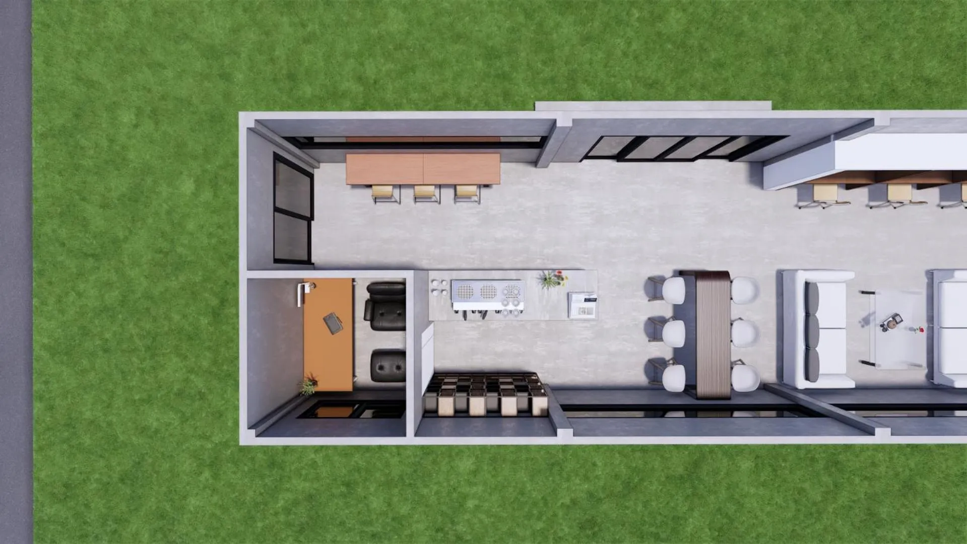 Floor plan in Ko Lanta Hotels and Working Space