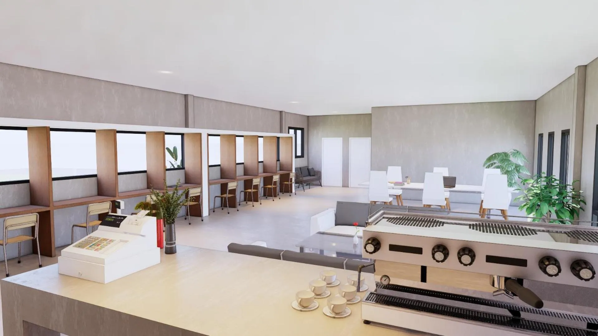 Seating area in Ko Lanta Hotels and Working Space