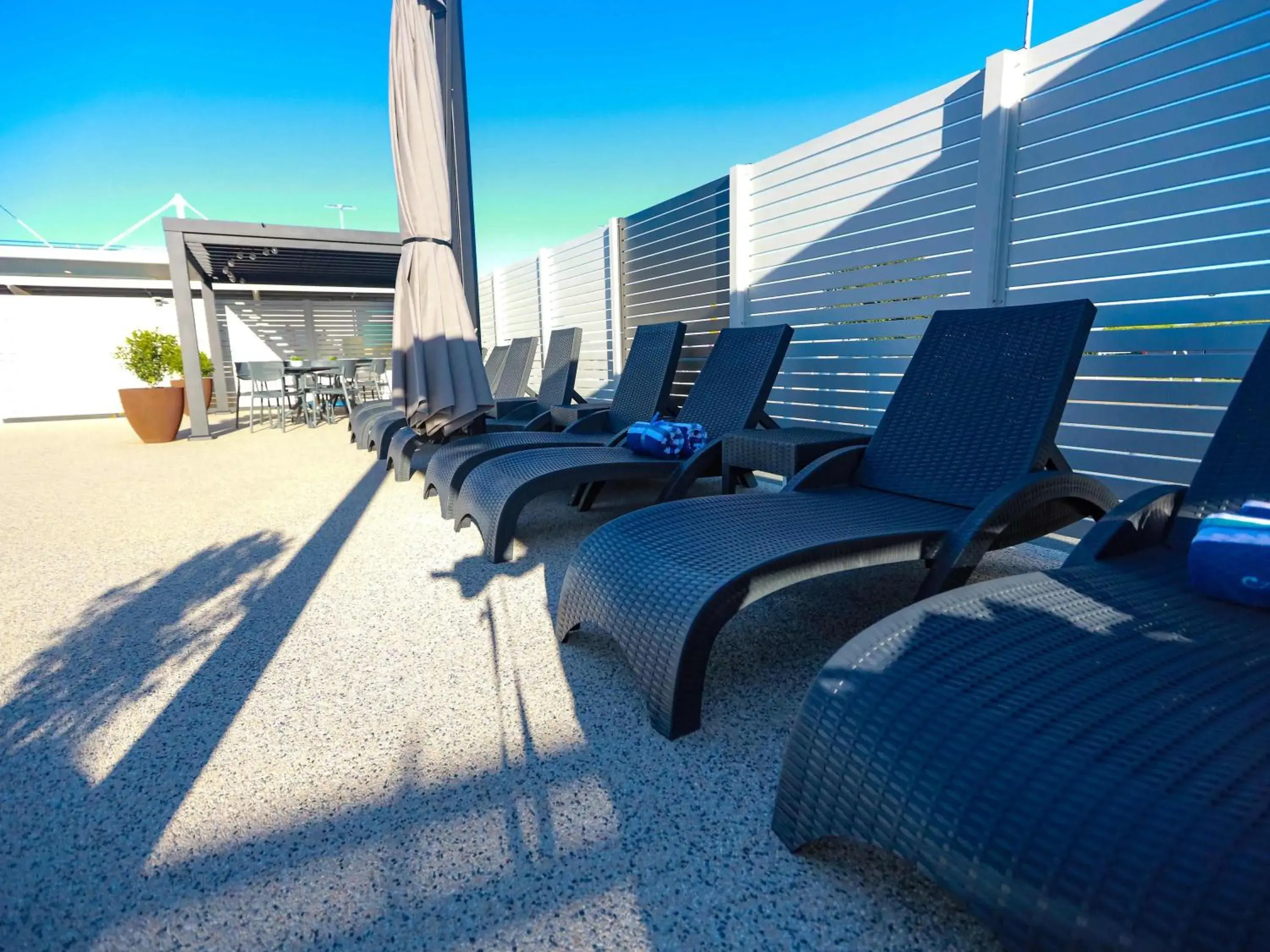 Pool view in Ibis Mackay Pool view in Ibis Mackay