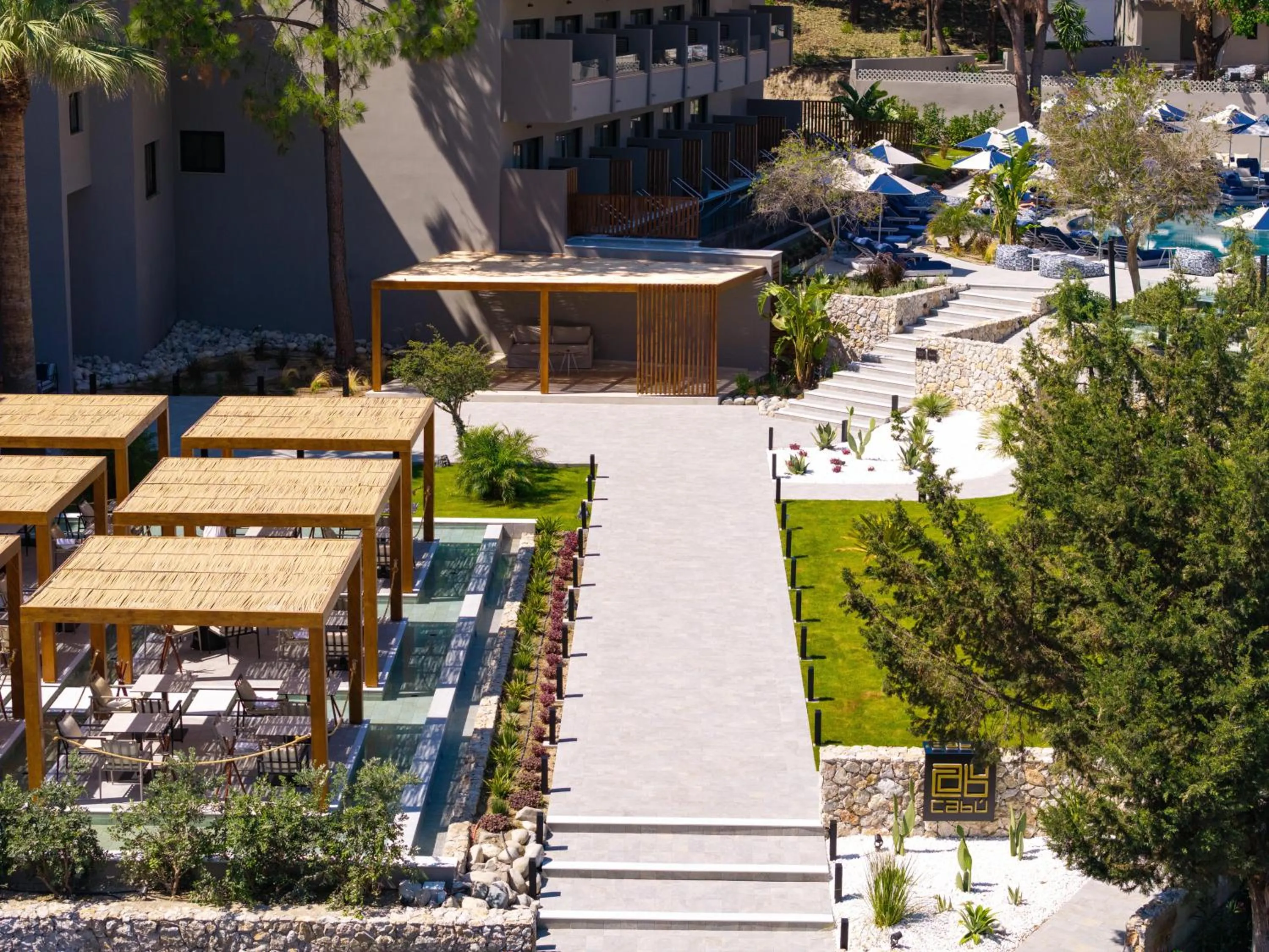 Restaurant/places to eat in Cabú Hotel - Adults Only