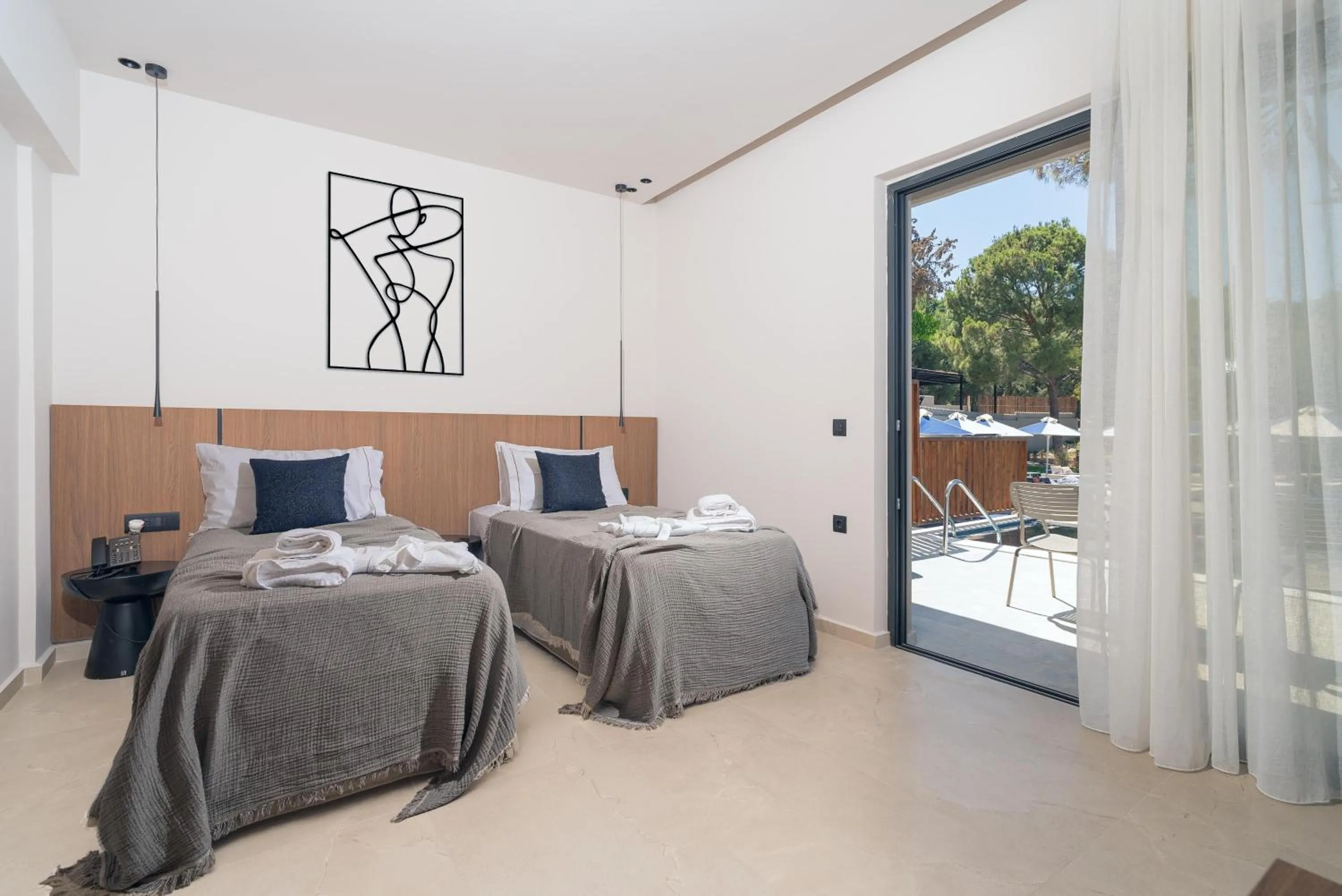 TV and multimedia, Bed in Cabú Hotel - Adults Only