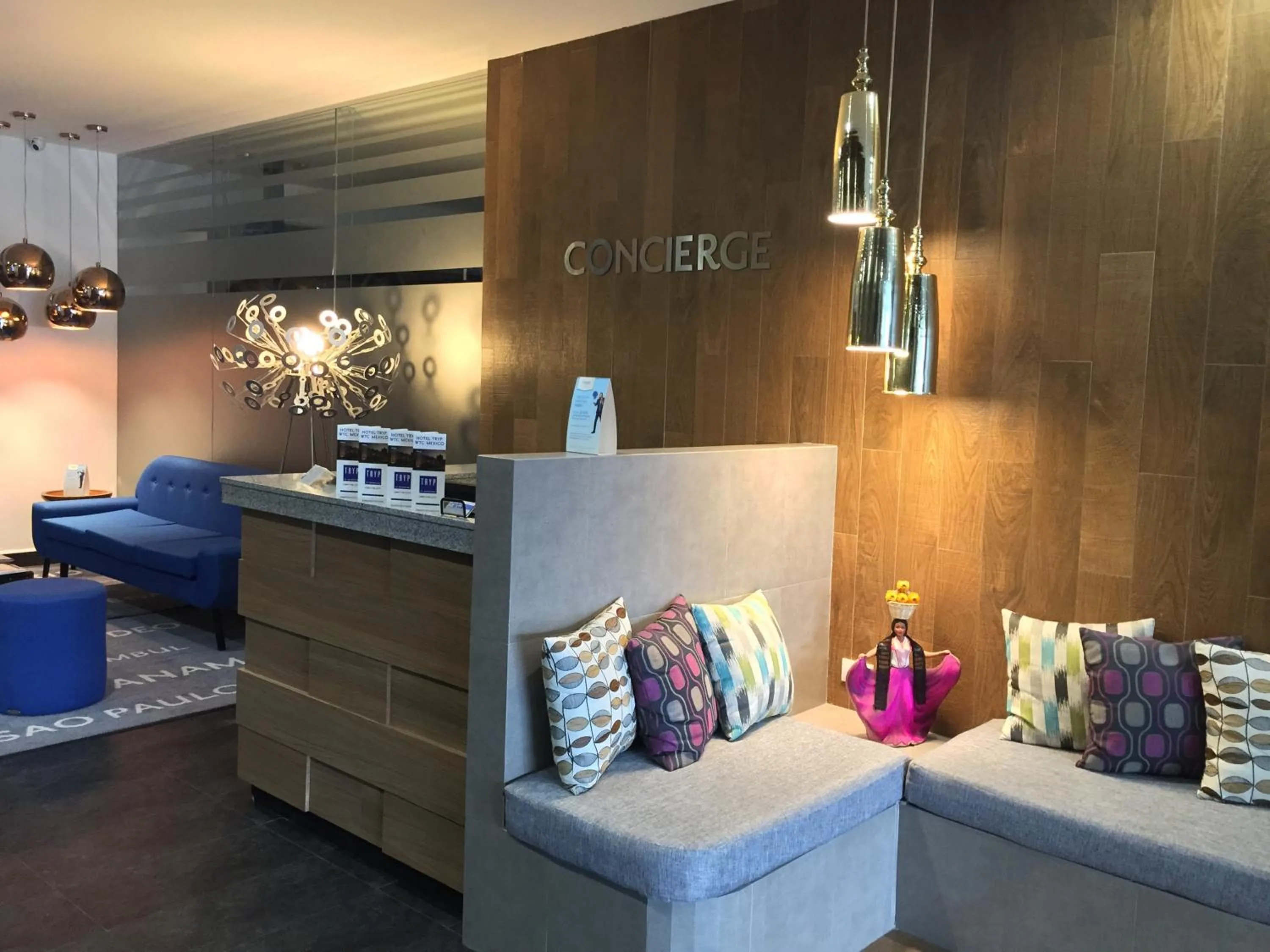 Living room in TRYP by Wyndham Mexico City World Trade Center Area