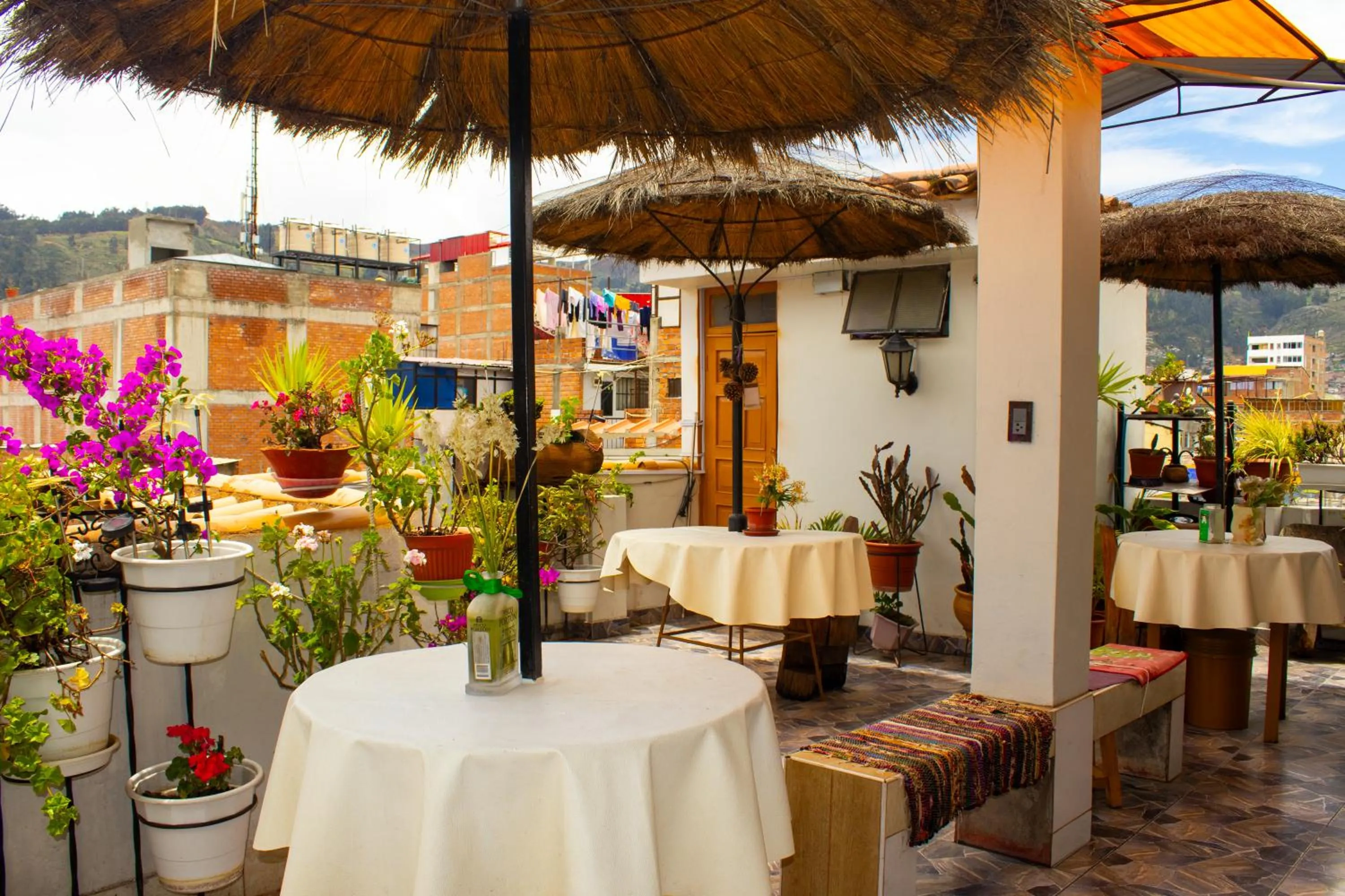 Balcony/Terrace in Hotel Virgen del Carmen - Huaraz