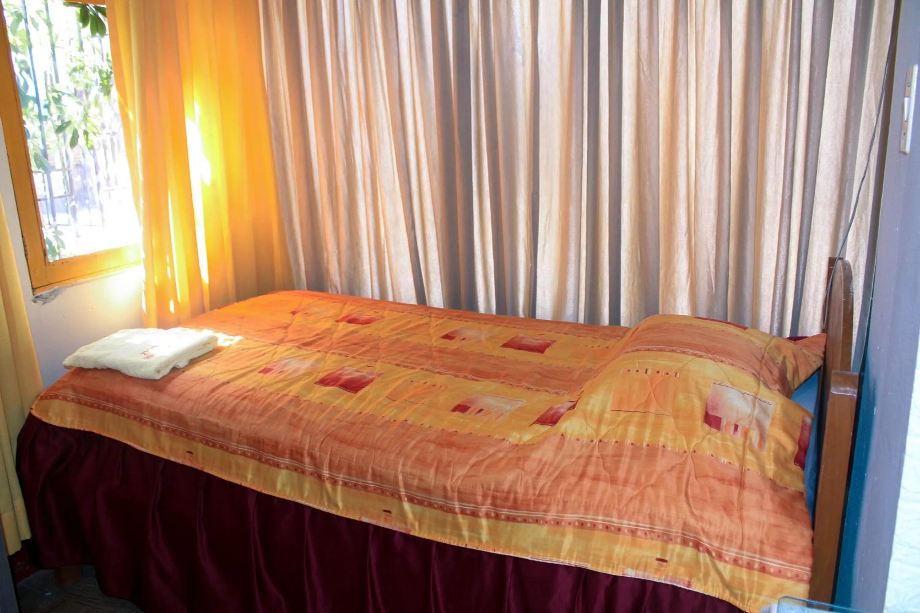 Bed in Hotel Virgen del Carmen - Huaraz