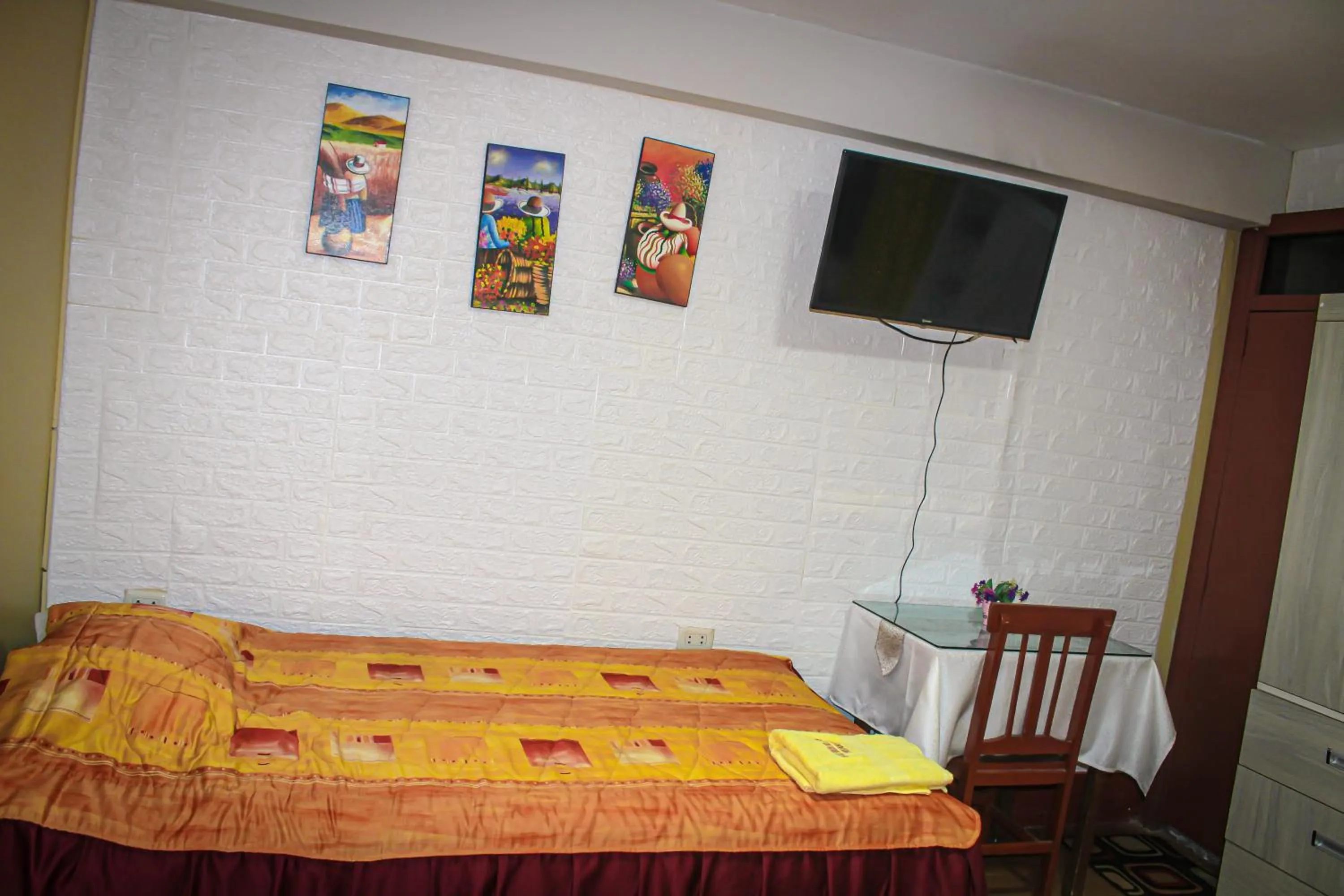 Bed in Hotel Virgen del Carmen - Huaraz