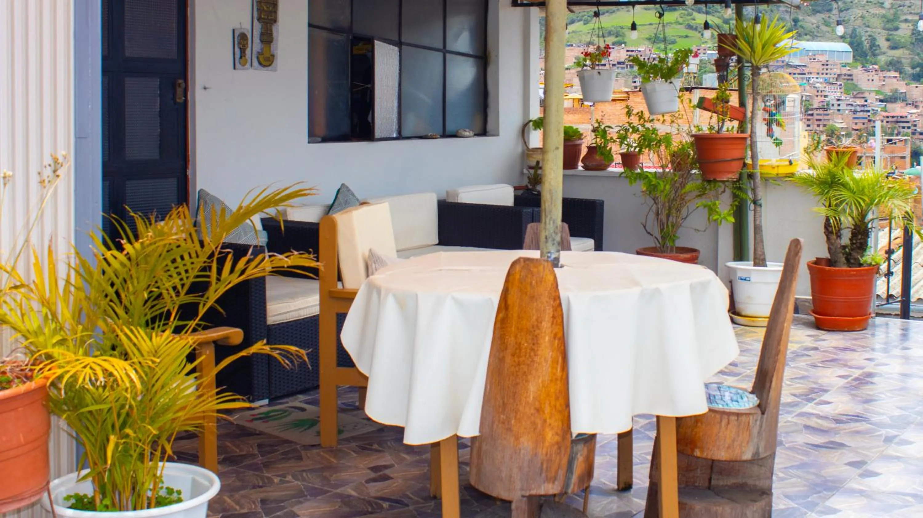 Balcony/Terrace in Hotel Virgen del Carmen - Huaraz
