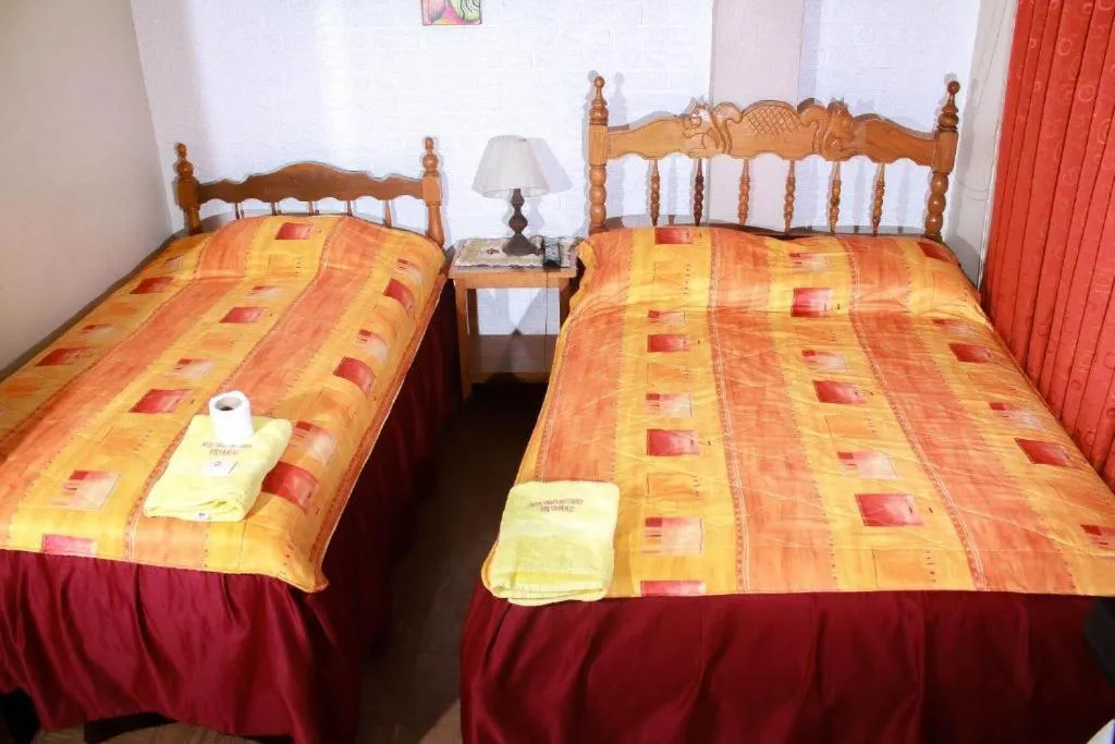 Bed in Hotel Virgen del Carmen - Huaraz