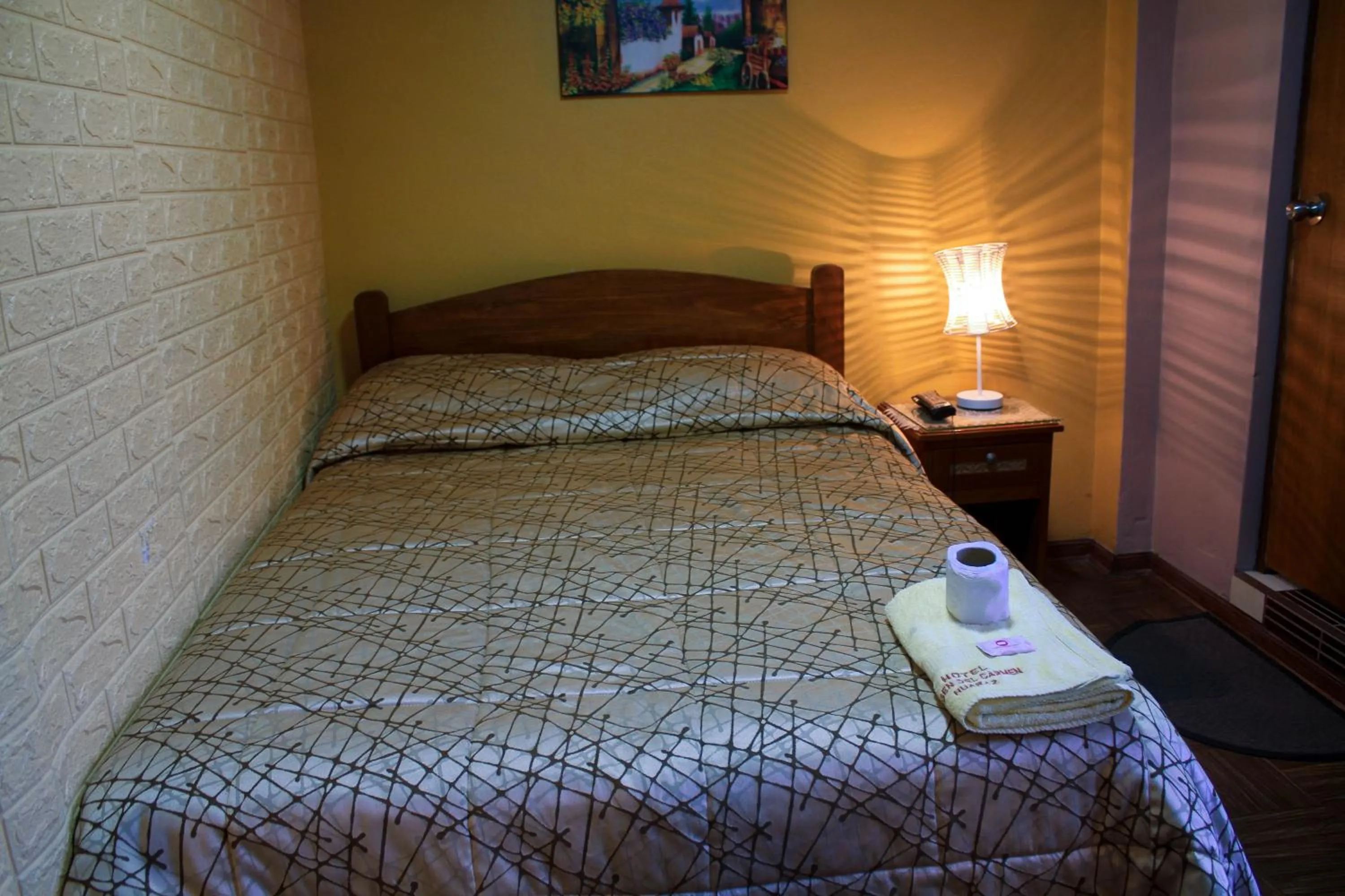 Bed in Hotel Virgen del Carmen - Huaraz