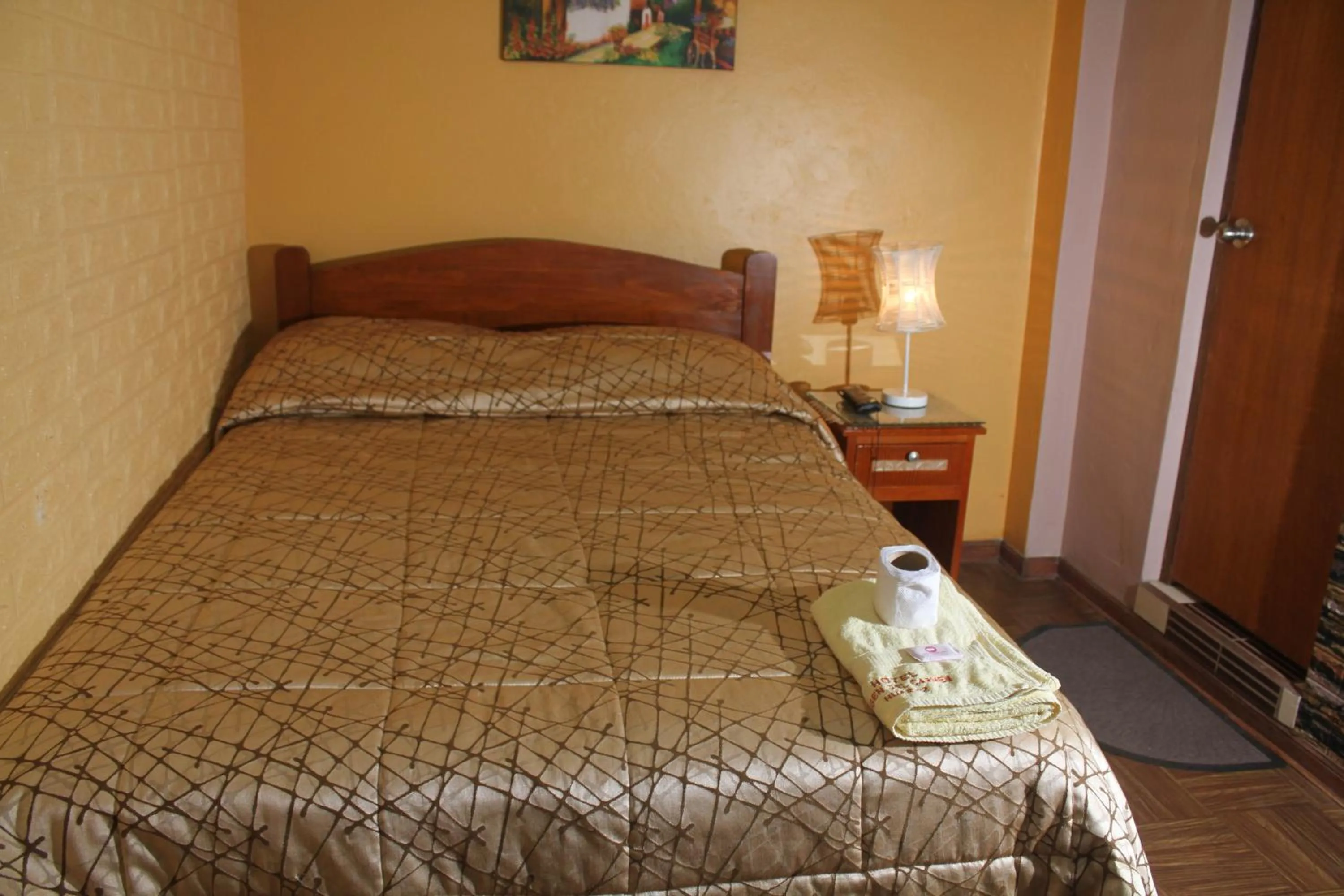 Bed in Hotel Virgen del Carmen - Huaraz