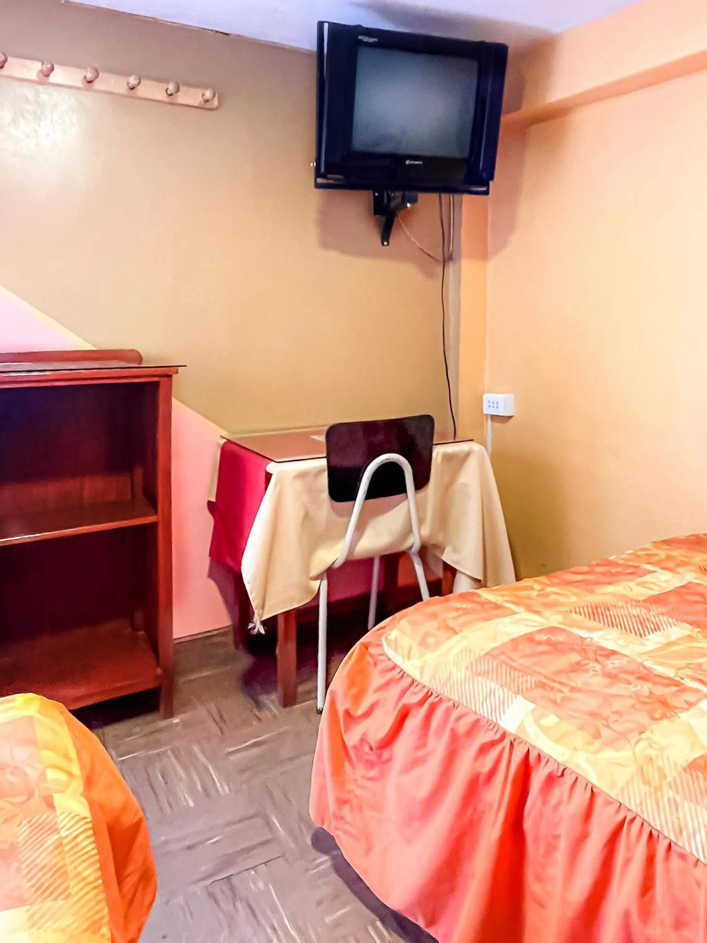 Bed in Hotel Virgen del Carmen - Huaraz