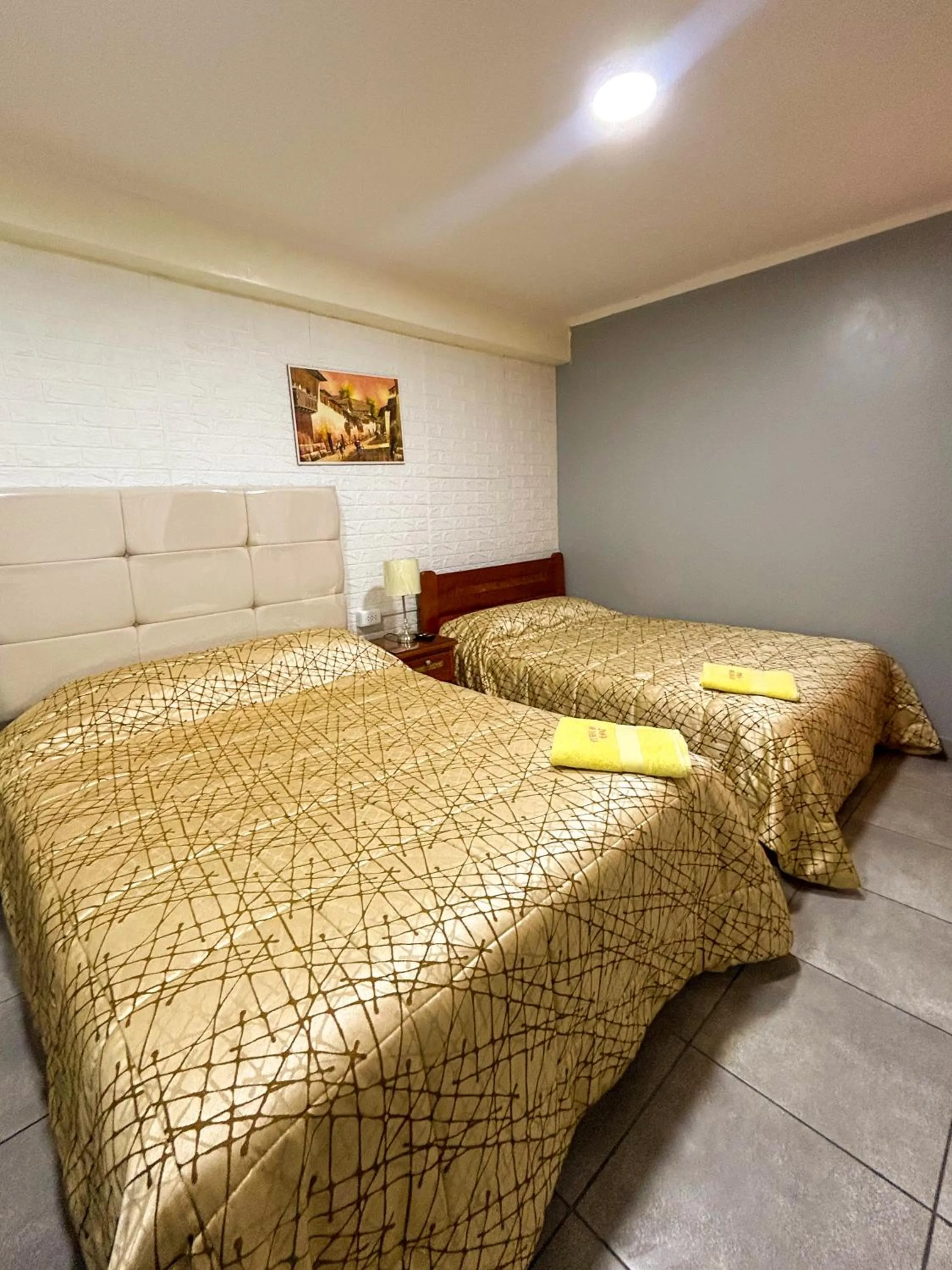 Bed in Hotel Virgen del Carmen - Huaraz