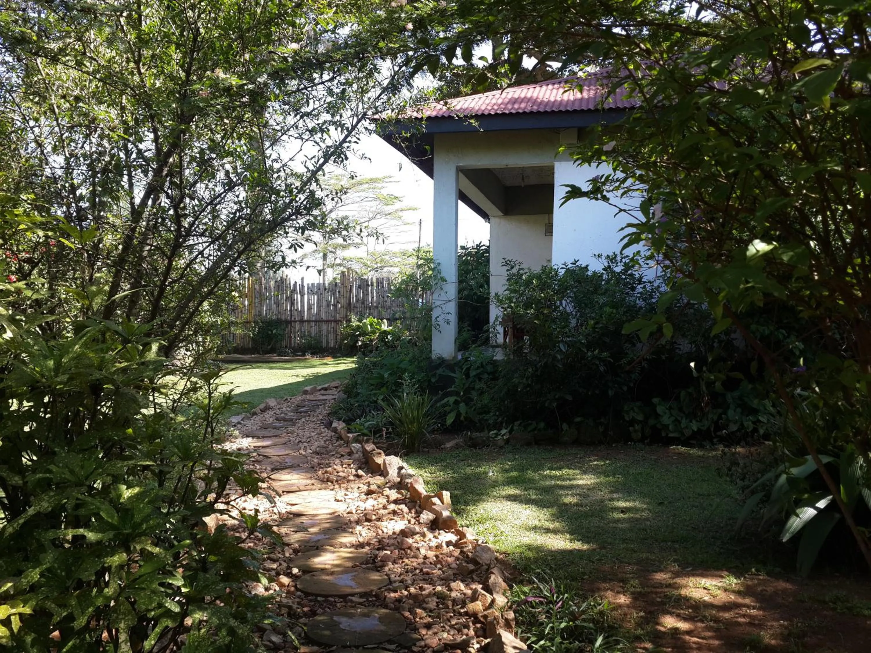 Garden in Gately Inn Entebbe