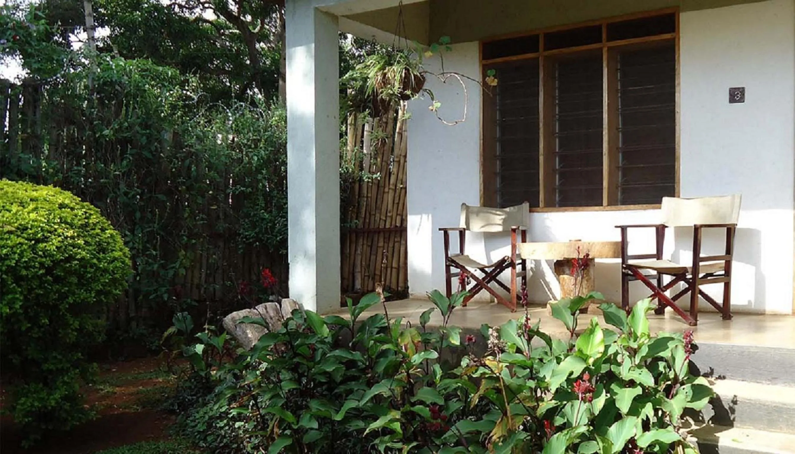 Patio in Gately Inn Entebbe