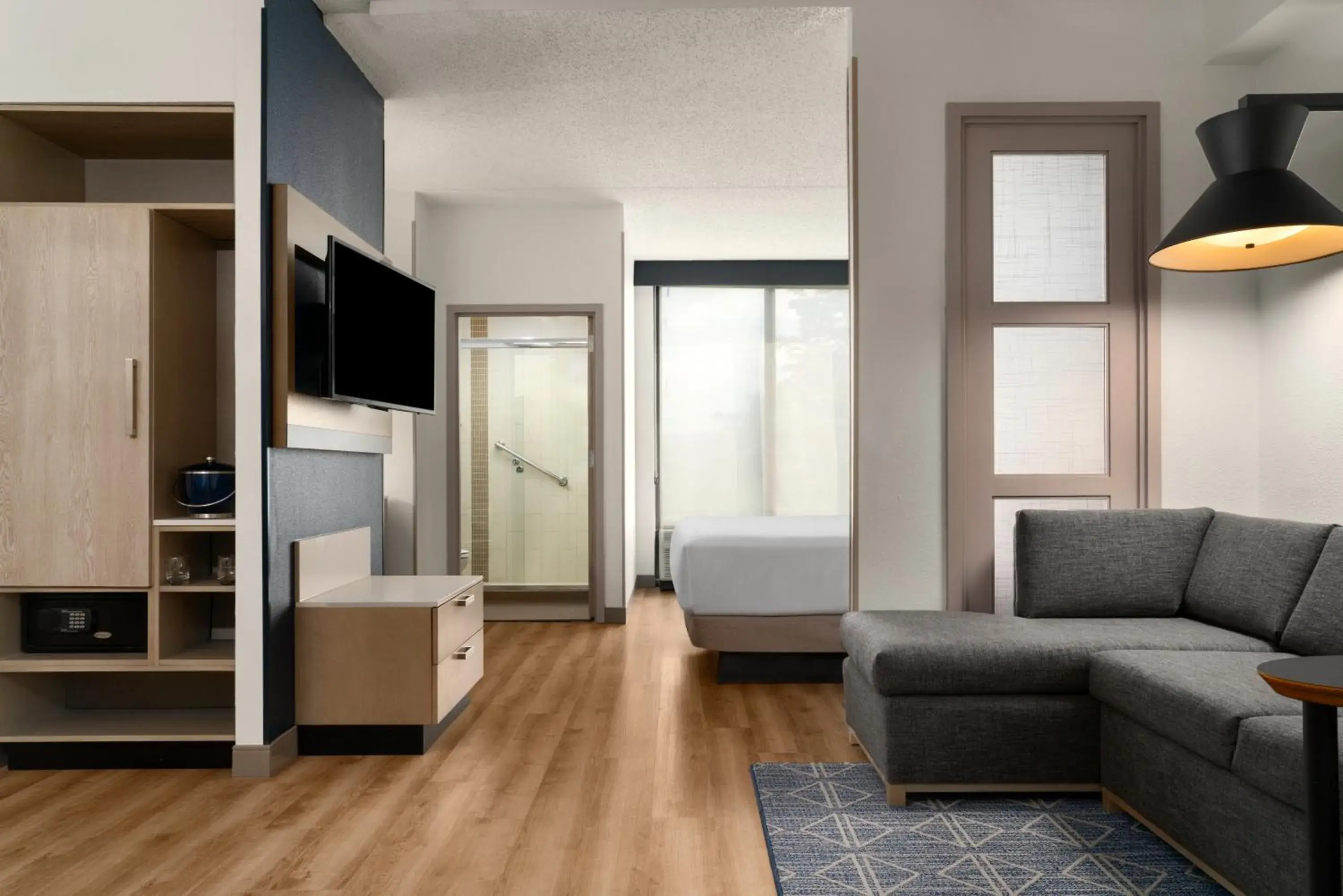 Bed in Hyatt Place Secaucus Meadowlands Bed in Hyatt Place Secaucus Meadowlands