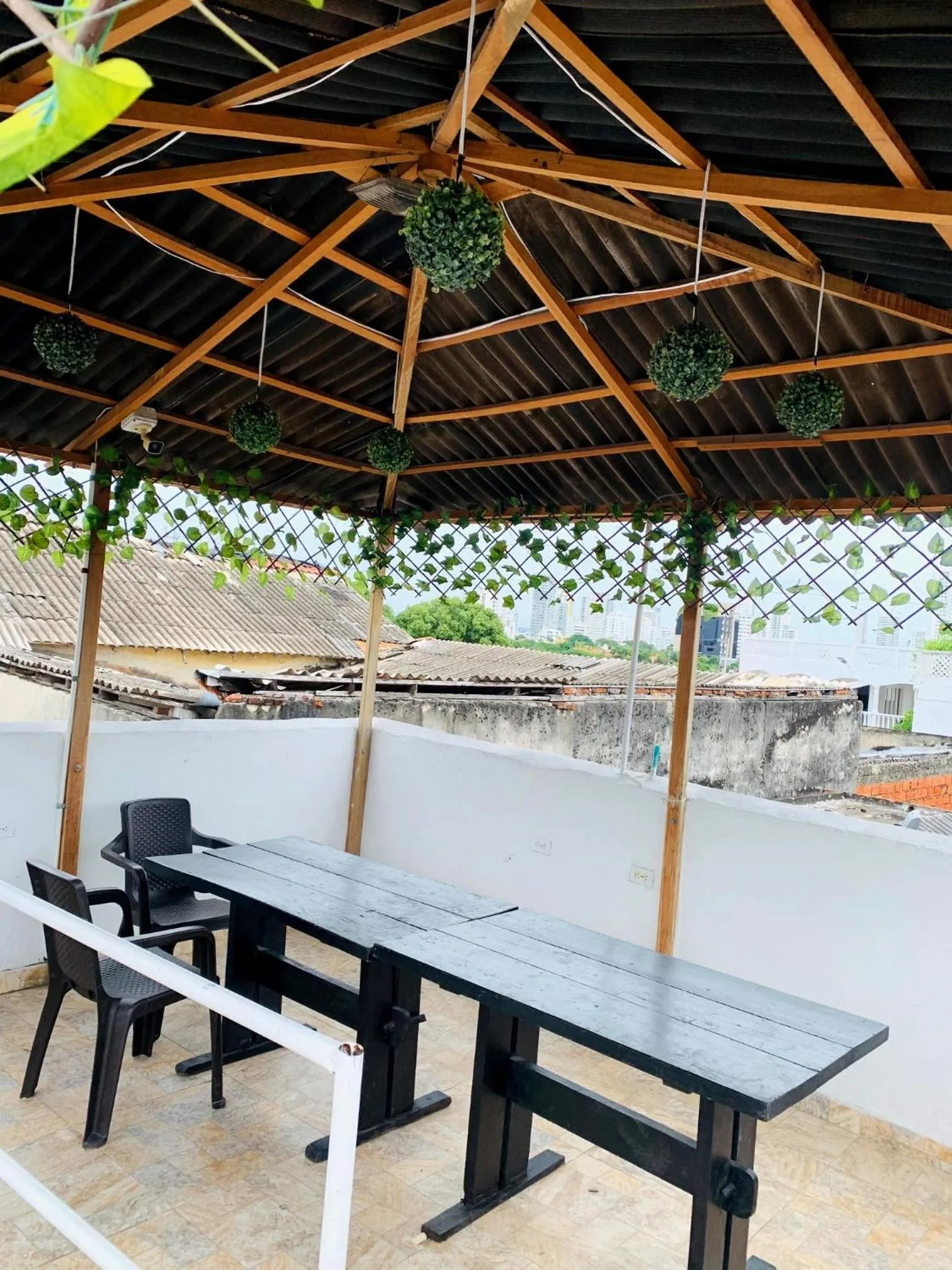 Patio in Hostal La Española de Getsemani