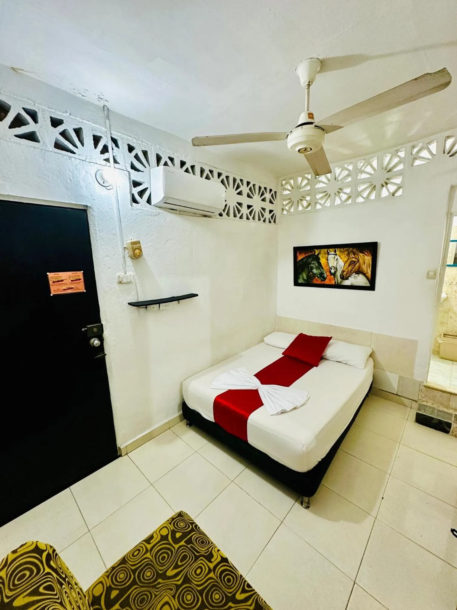 Bed in Hostal La Española de Getsemani