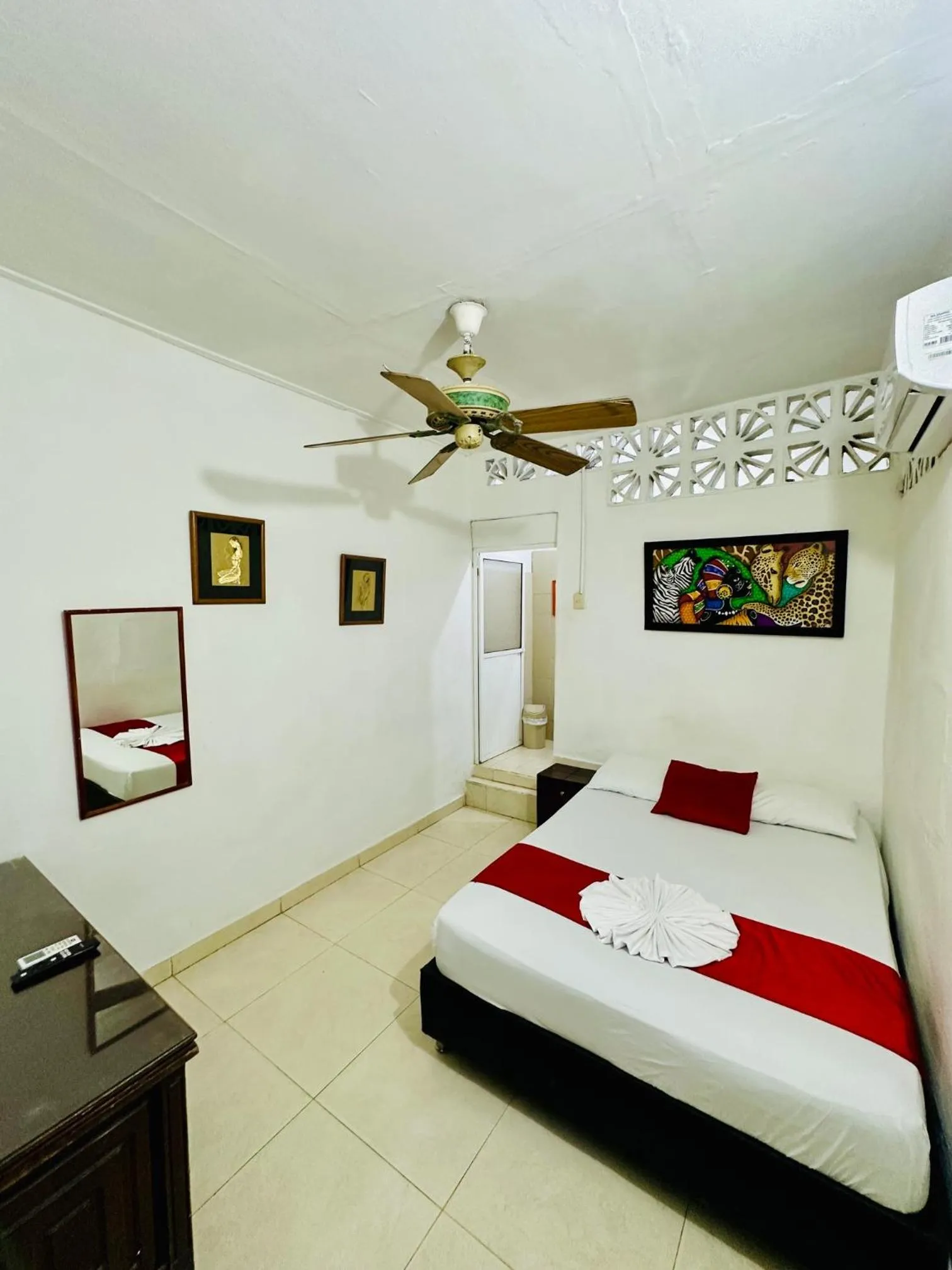 Bed in Hostal La Española de Getsemani