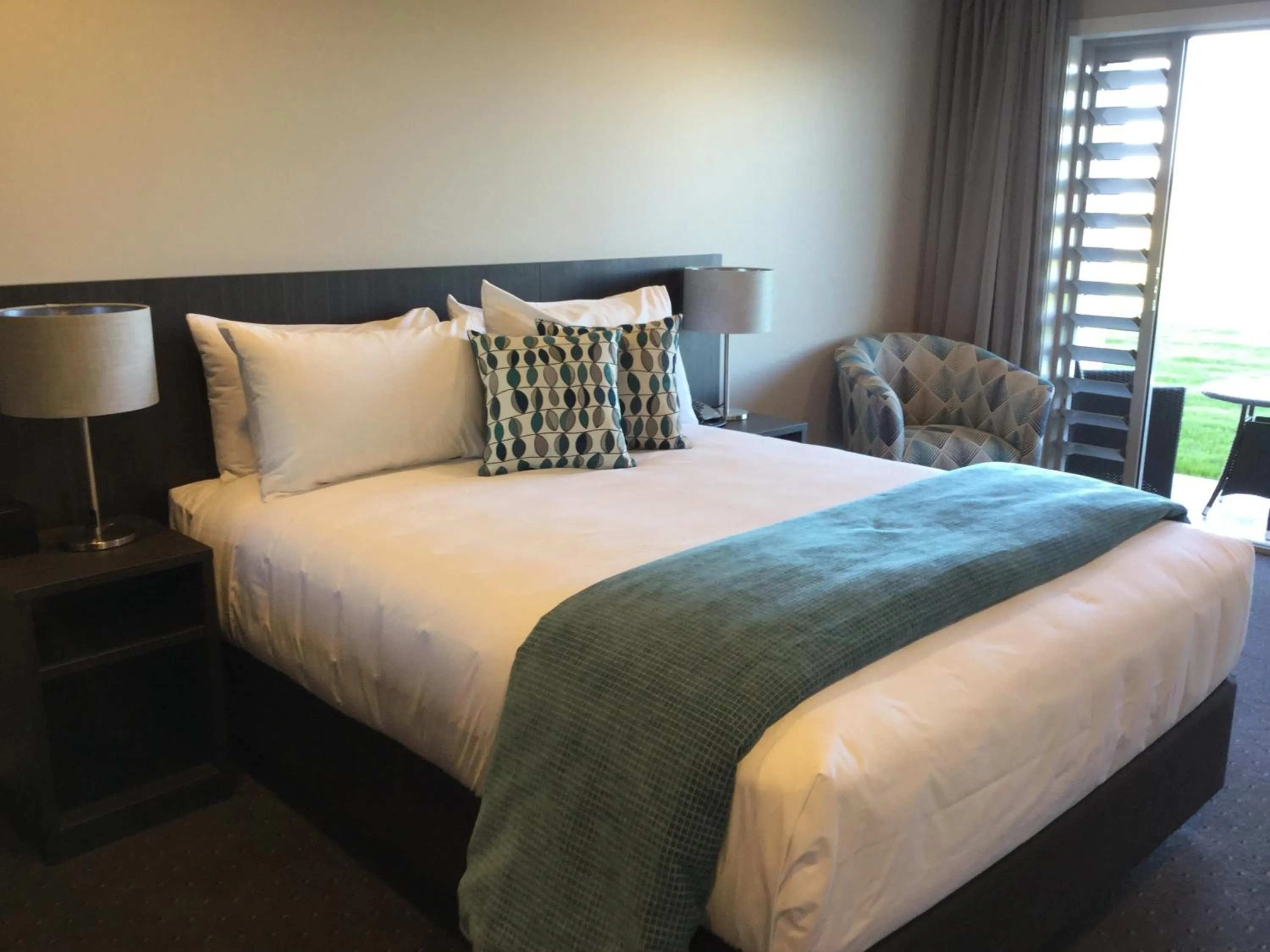 Bed in East Pier Hotel