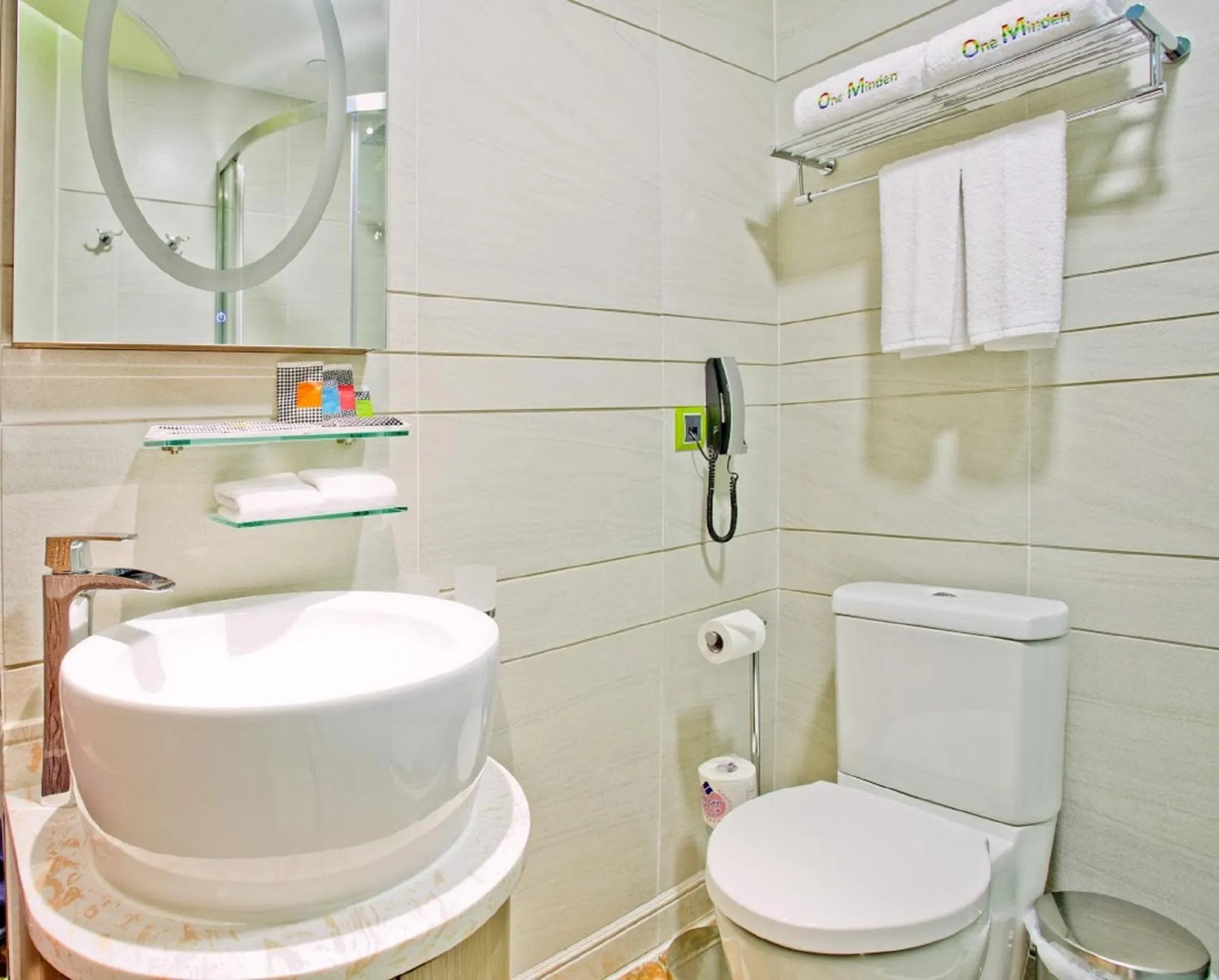 Bathroom in Harbour Bay Hotel