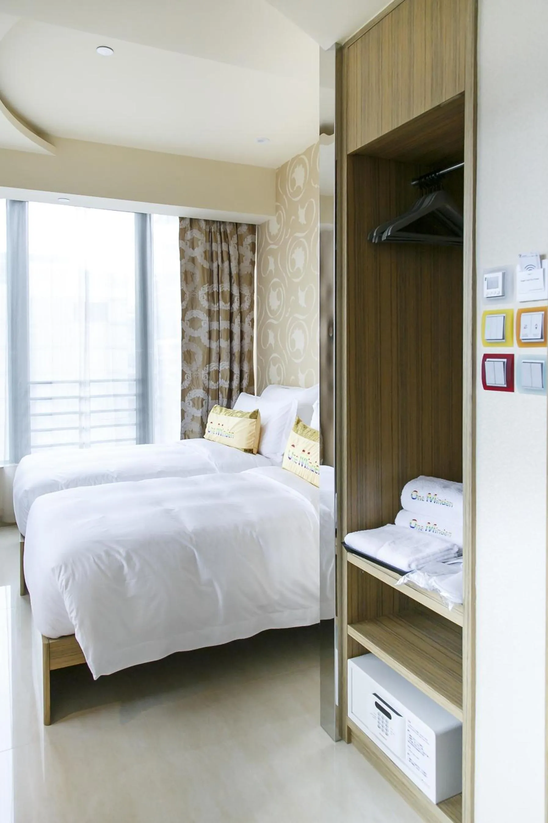 Bed in Harbour Bay Hotel