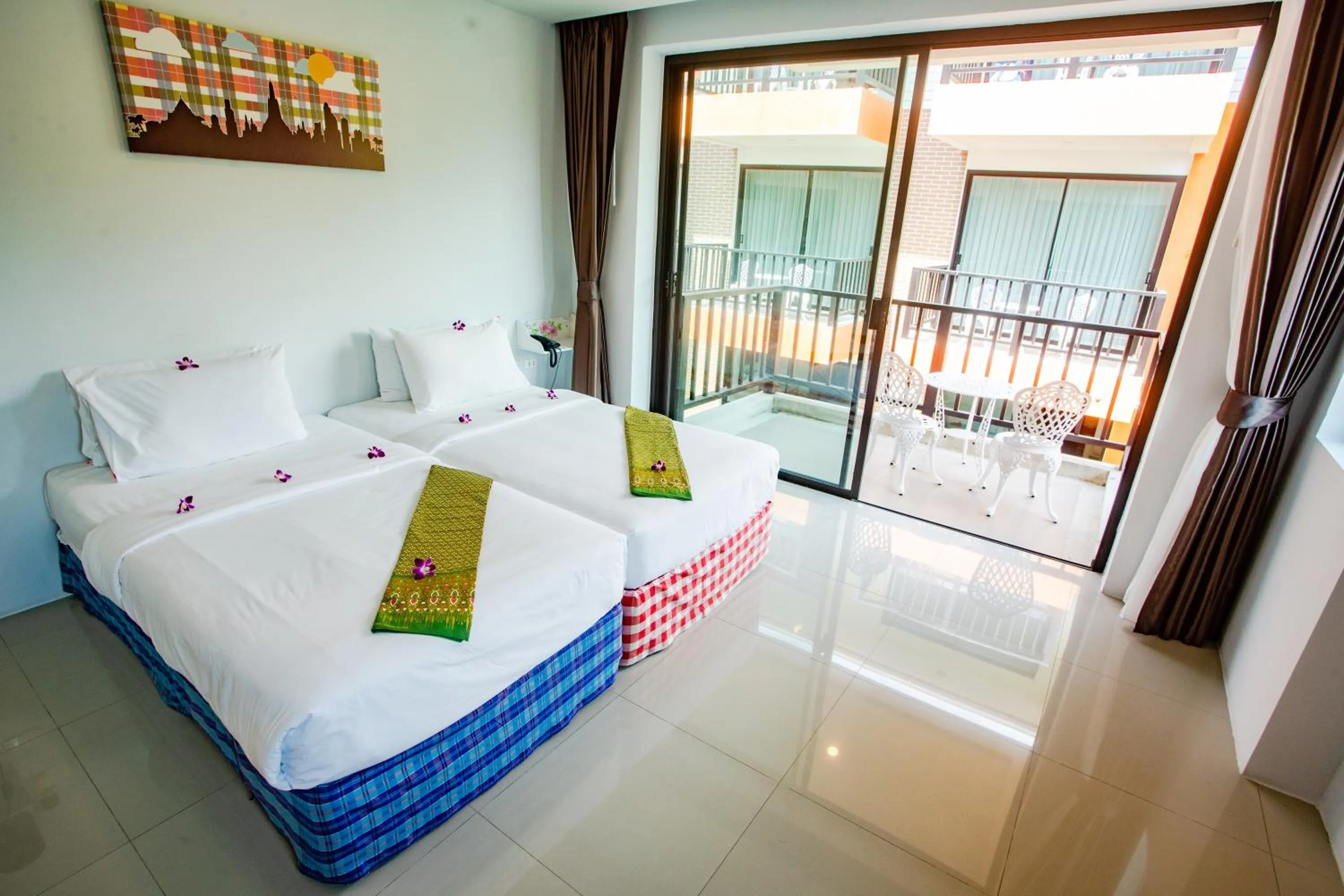 Bed in The Spa Garden