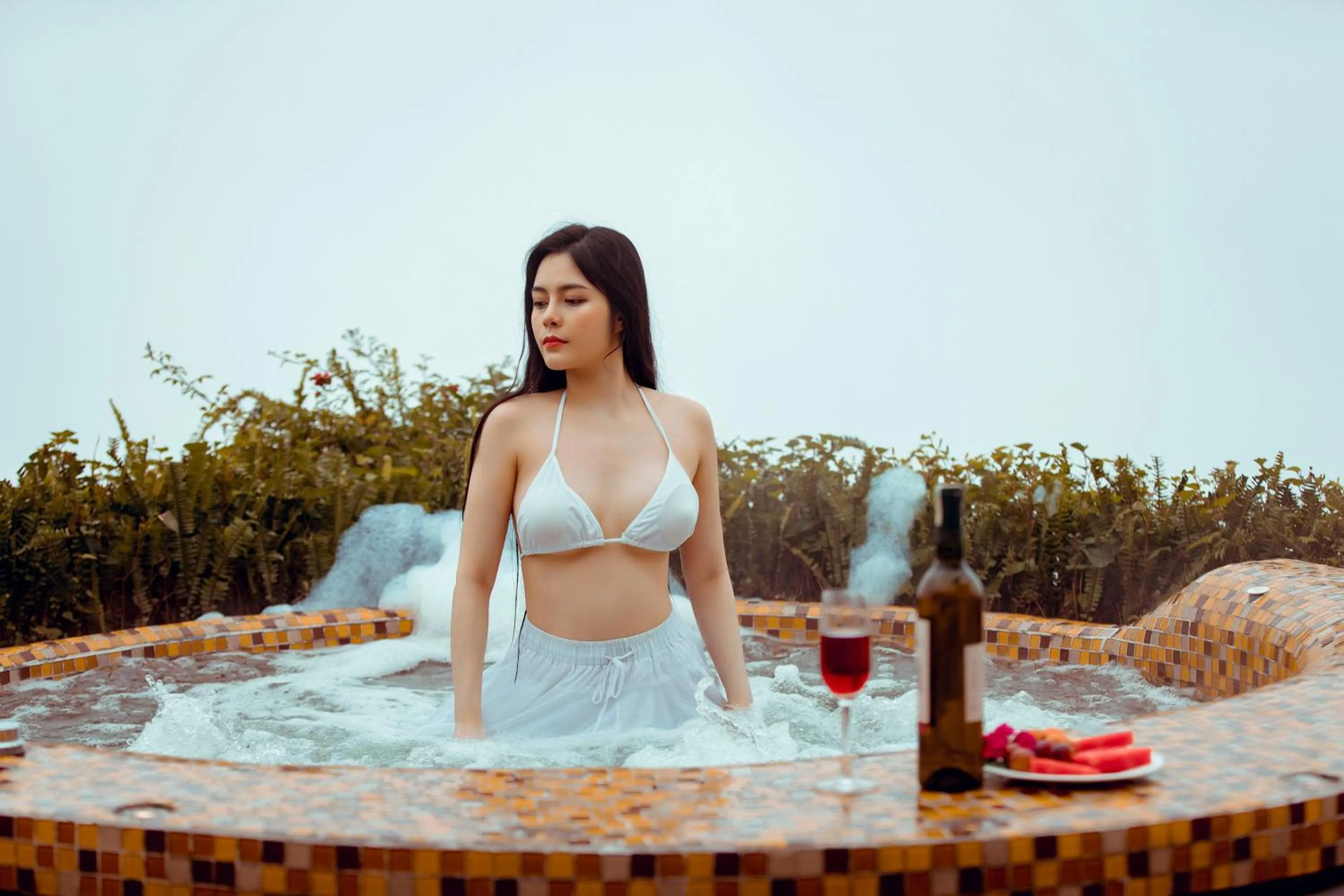 Swimming pool in Phuong Nam Hotel