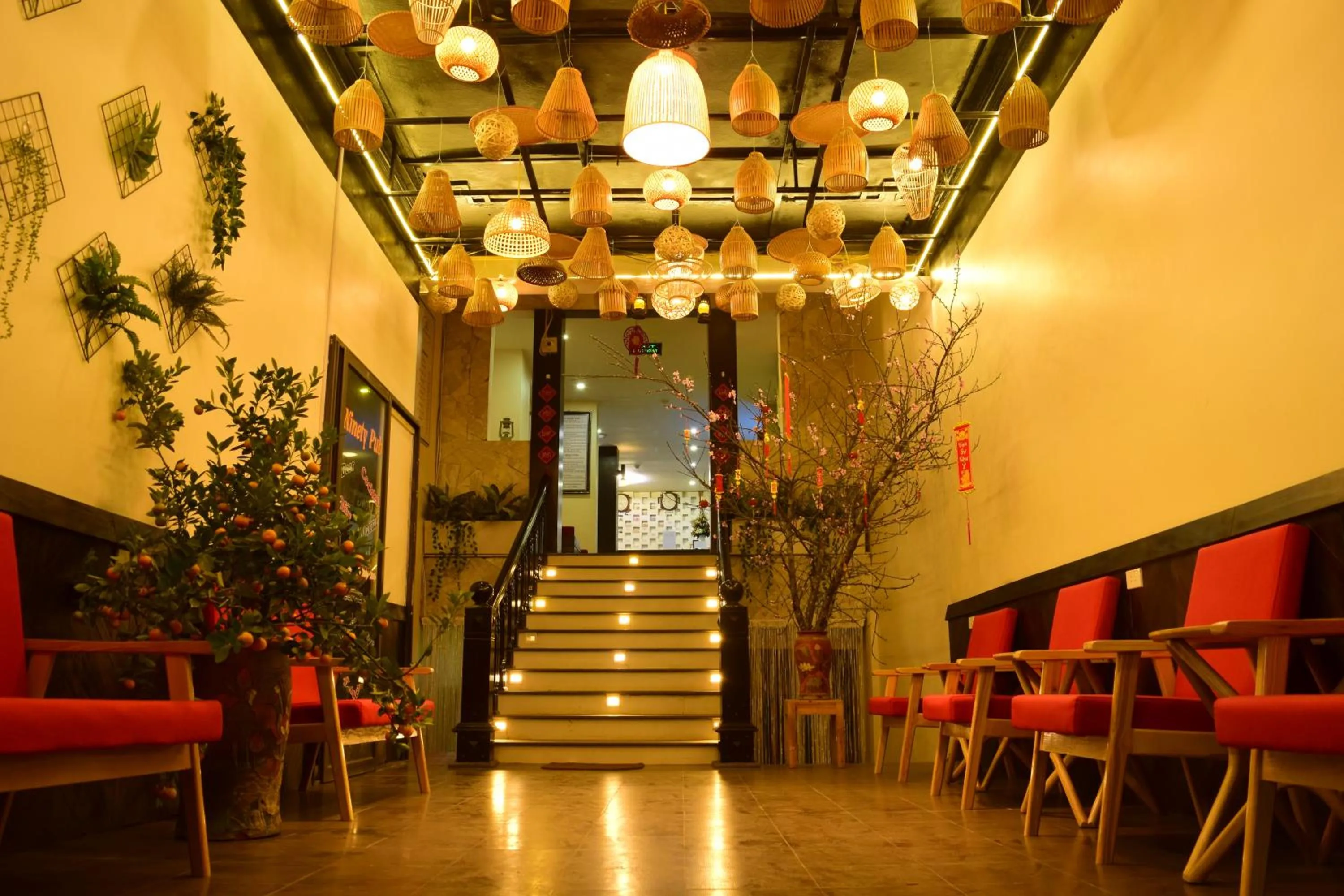 Communal lounge/ TV room in Phuong Nam Hotel