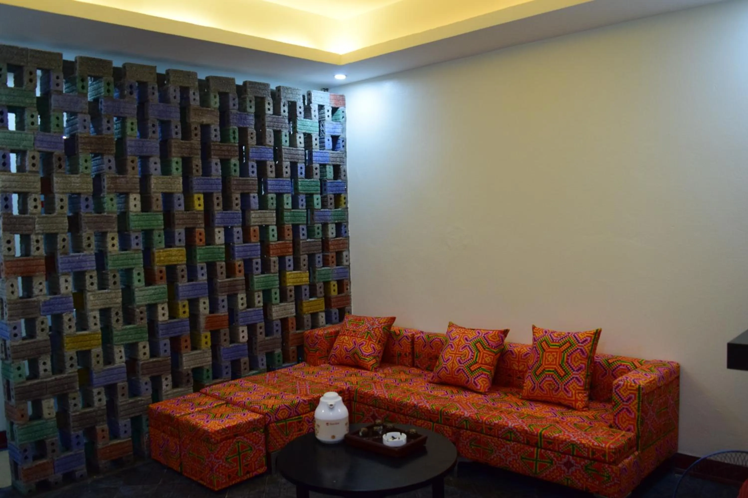 Communal lounge/ TV room in Phuong Nam Hotel