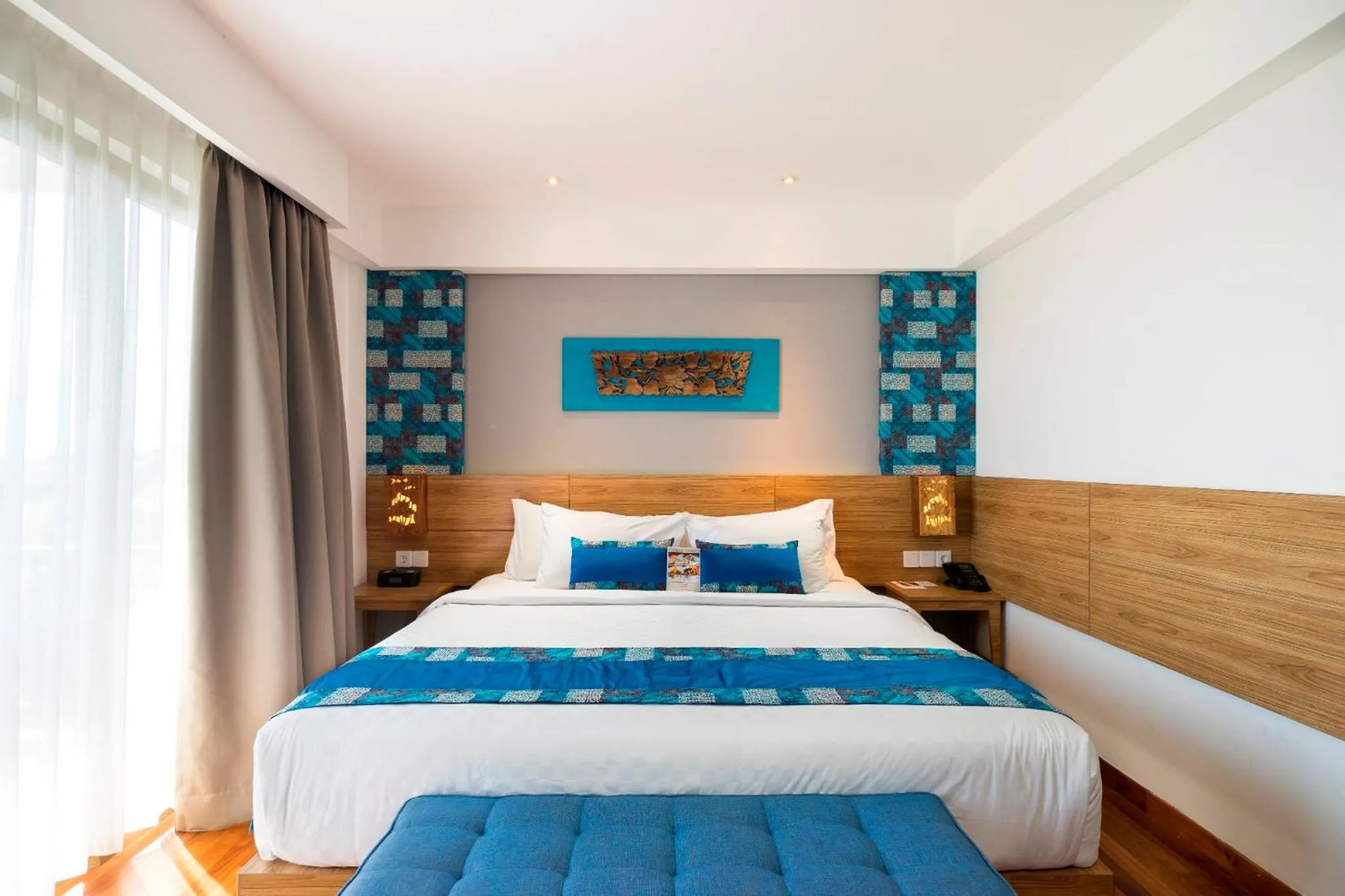 Bedroom, Bed in d'primahotel Petitenget Seminyak 2