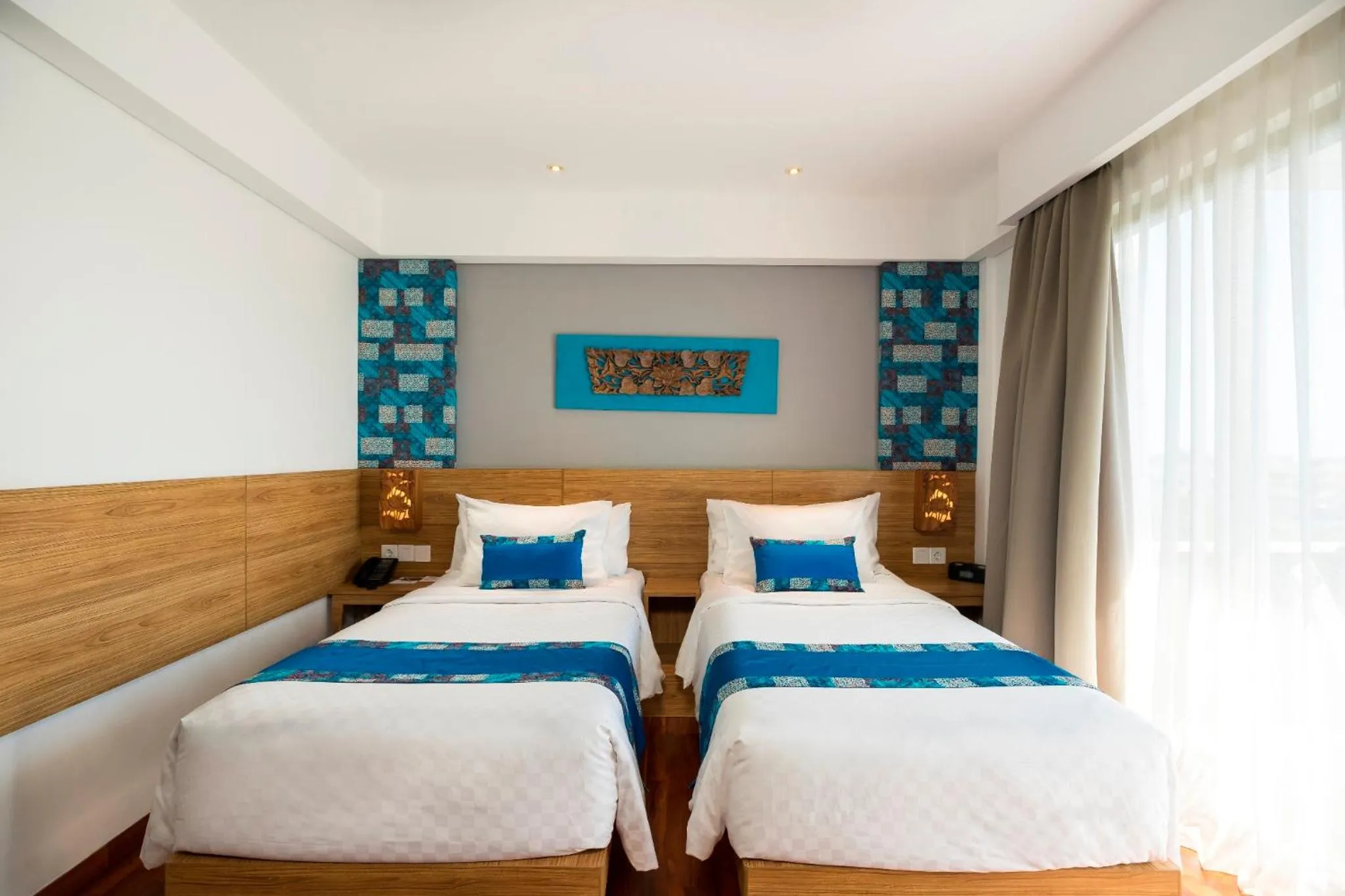 Bedroom, Bed in d'primahotel Petitenget Seminyak 2