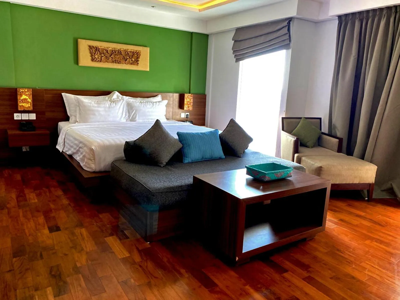 Bed in d'primahotel Petitenget Seminyak 2